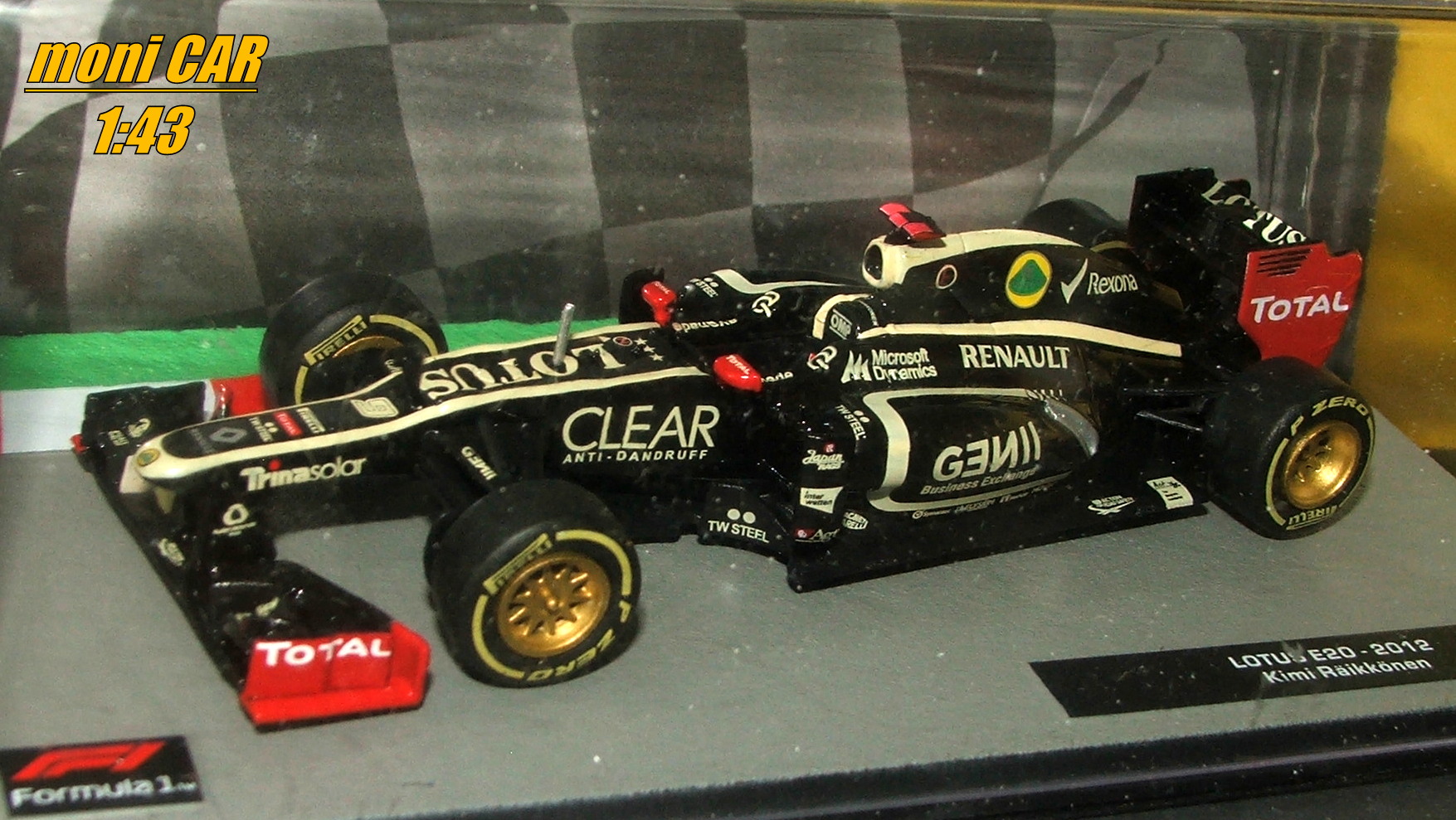 LOTUS E20 No.9 - Kimi Räikkonen 2012 (1:43) Altaya/IXO