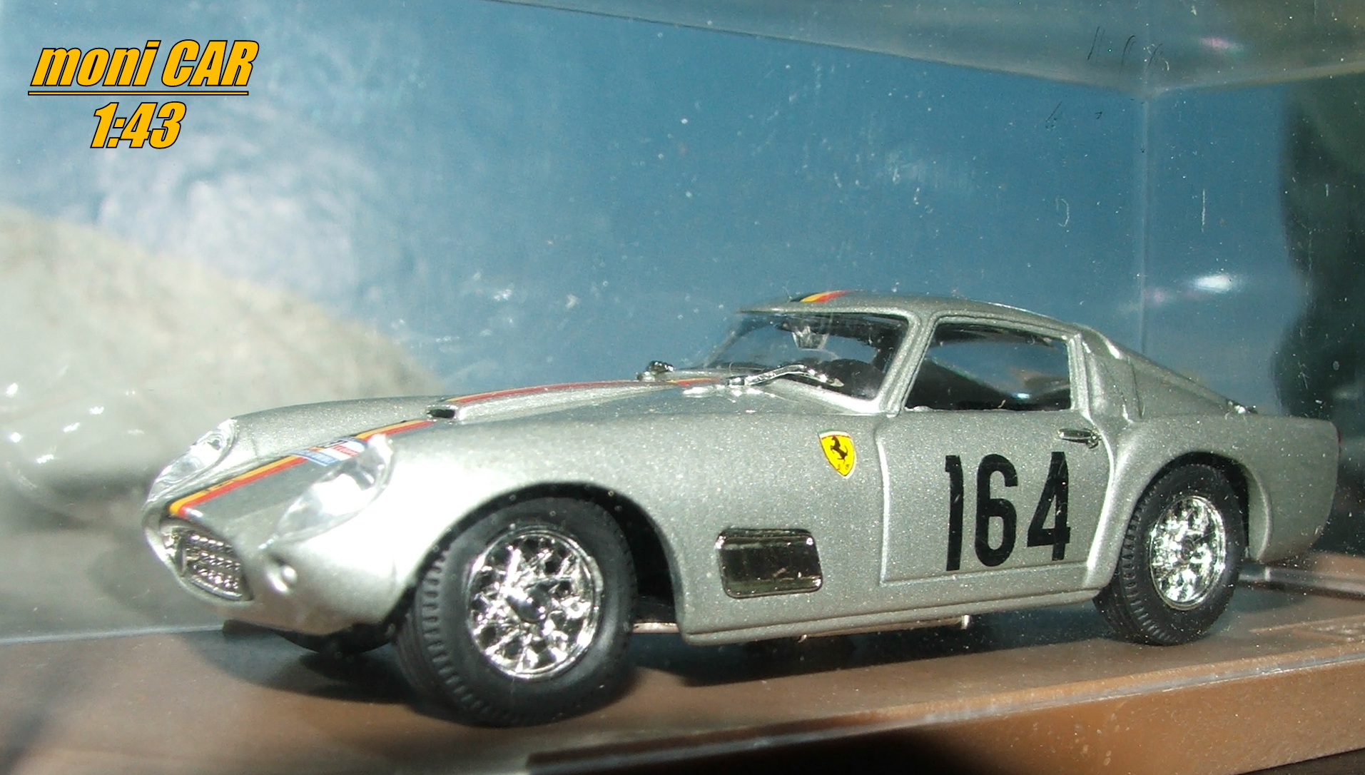 FERRARI 250 TDF - No.164 - Gendebien Olivier - Bianchi Lucien - Tour de France 1958 (1:43) BOX MODEL
