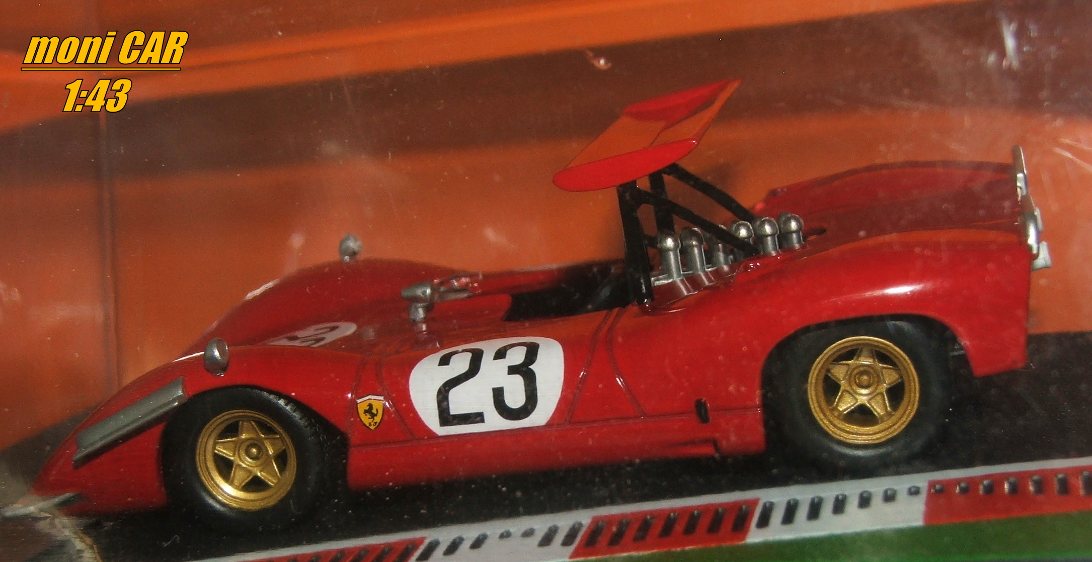 FERRARI 612 Cam Am No.23 Chris Amon - Las Vegas GP 1968 (1:43)
