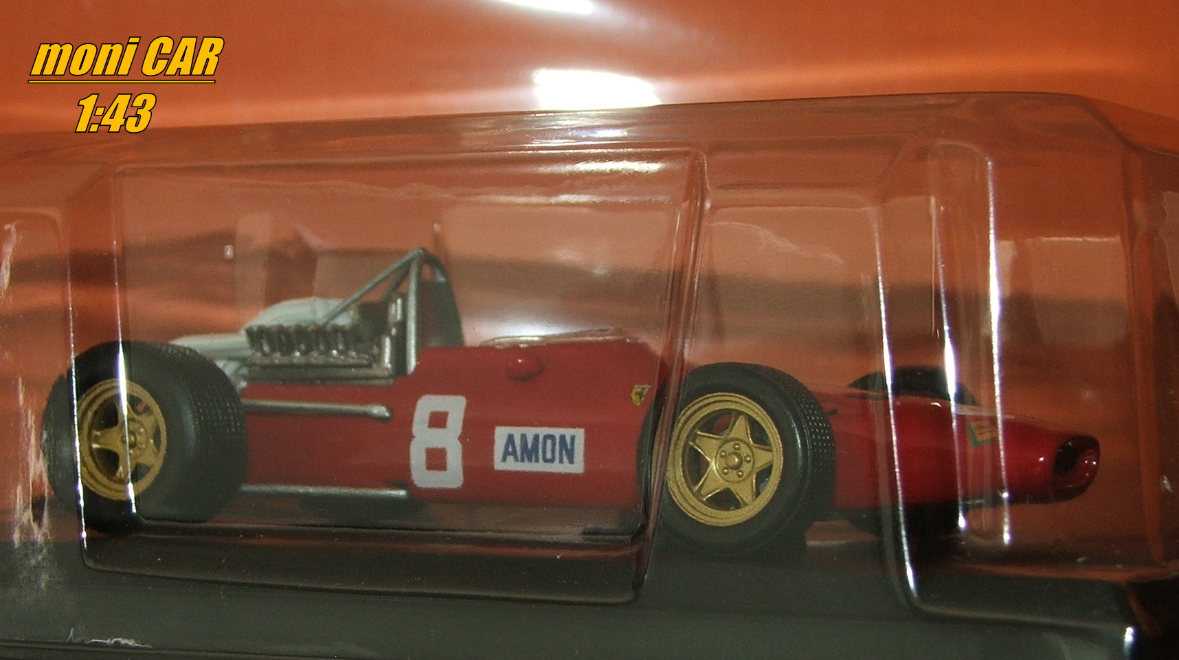 FERRARI 312 F1-67 No.8 Chris Amon 1967 (1:43) Altaya/IXO