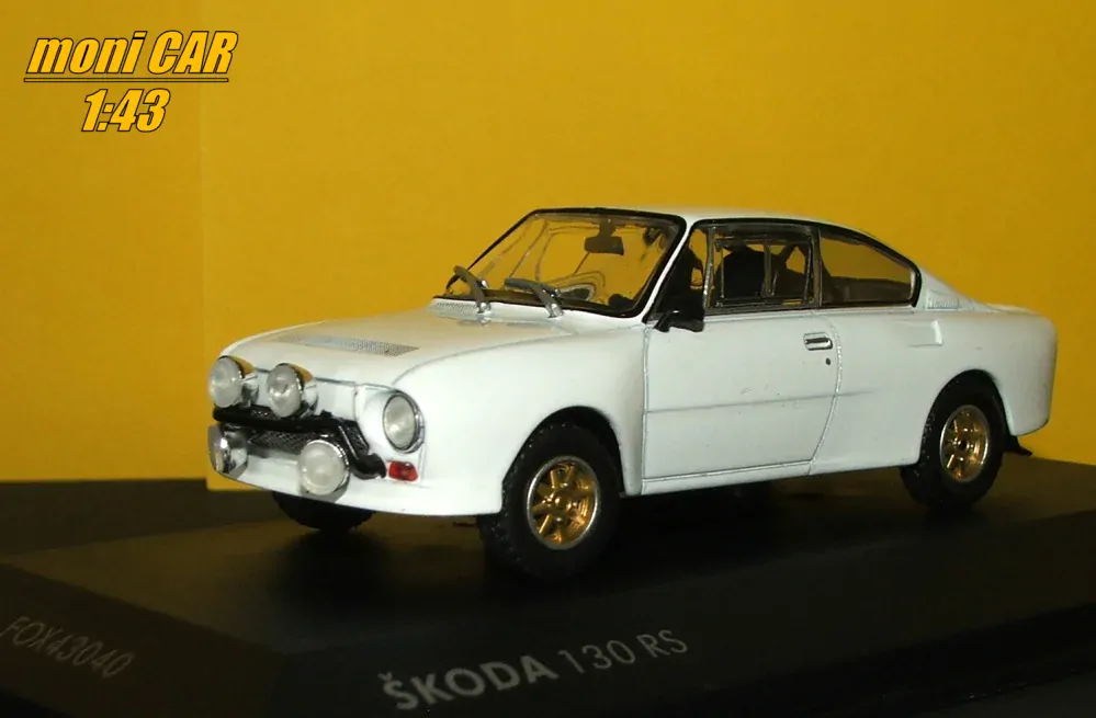 ŠKODA 130 RS Plain body version (1:43) FOX18