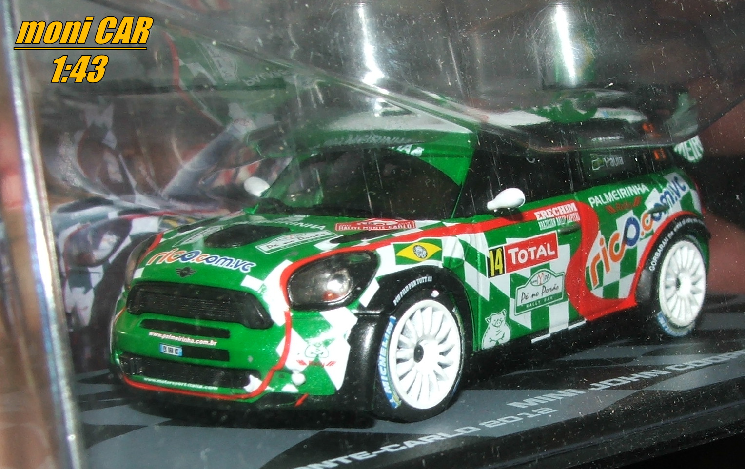 COUNTRYMAN JOHN COOPER WORKS No.14 - P. Nobre - E. Paula 20th Rally Monte Carlo 2012 (1:43) ALTAYA/IXO20th