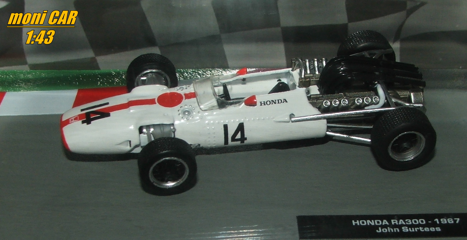 HONDA RA300 No.14 - John Surtees - F1 - 1967 (1:43) Altaya/IXO