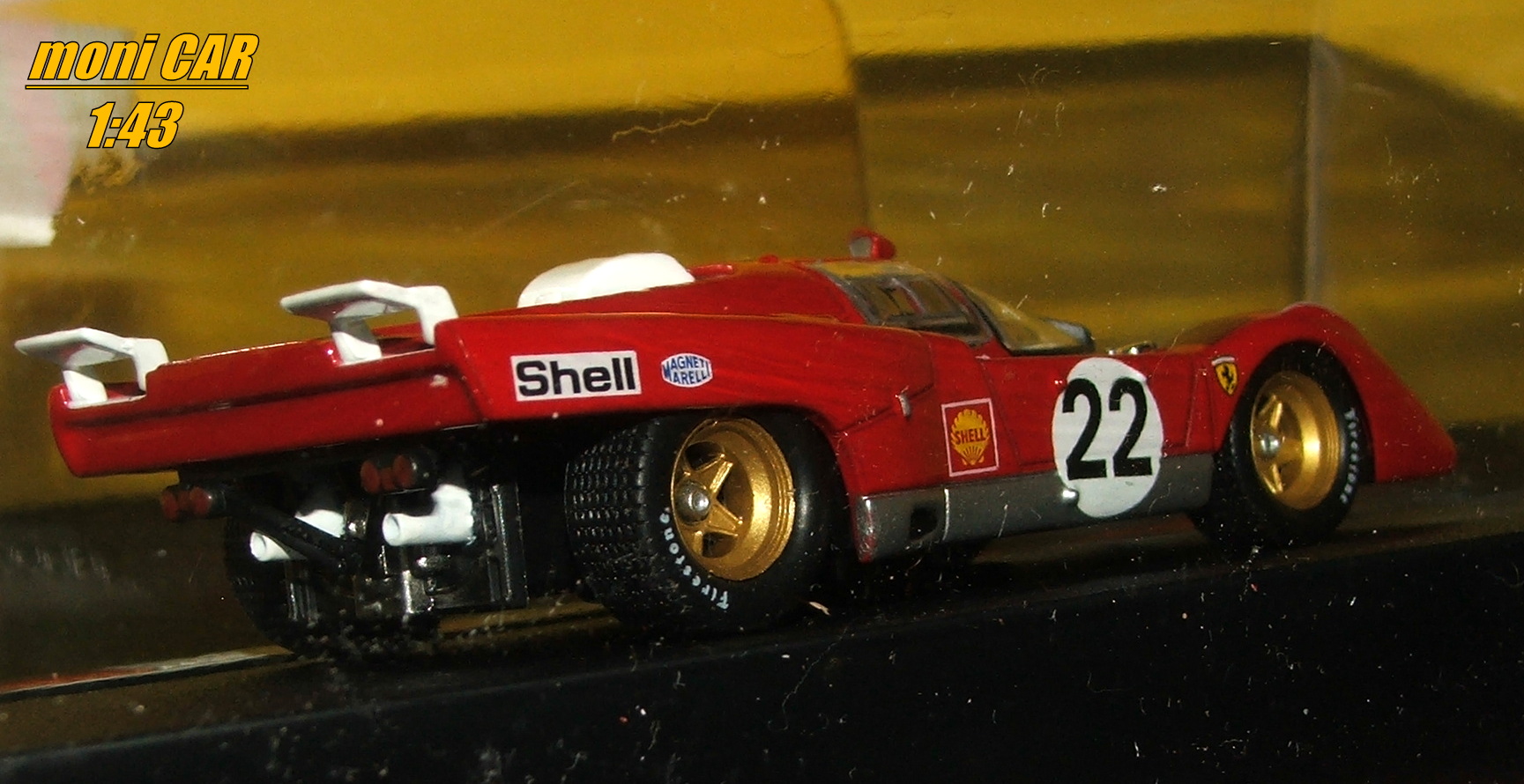 FERRARI 512 M No.22 - Arturo Merzario - Winner 300 km Imola 1971 (1:43) AltayaIXO