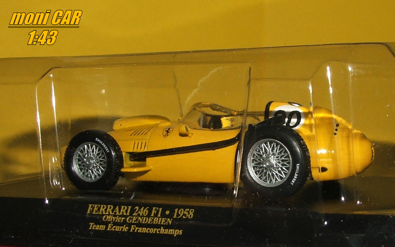 FERRARI Dino 246 F1 No.20 Olivier Gendebien 1958 (1:43) Altaya/IXO