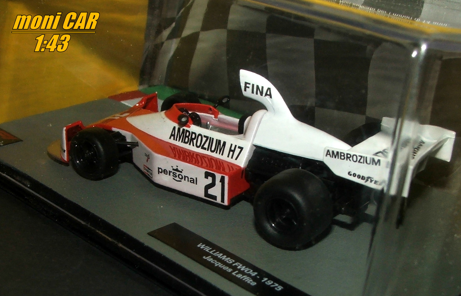 Williams FW04 No.21 Jacques Laffite 1975 (1:43) Altaya/IXO