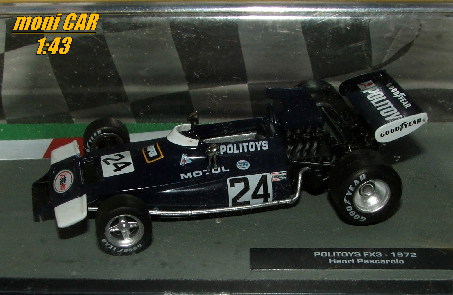 POLITOYS FX3 No.24 Hanri Pescarolo1972 (1:43) Altaya/IXO