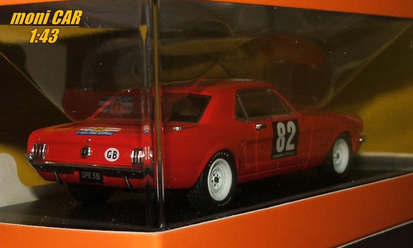 FORD Mustang V8 No.82 - Bo Ljumgfeld - Fergus Sager Rally Tour De France 1964 (1:43) PREMIUM X