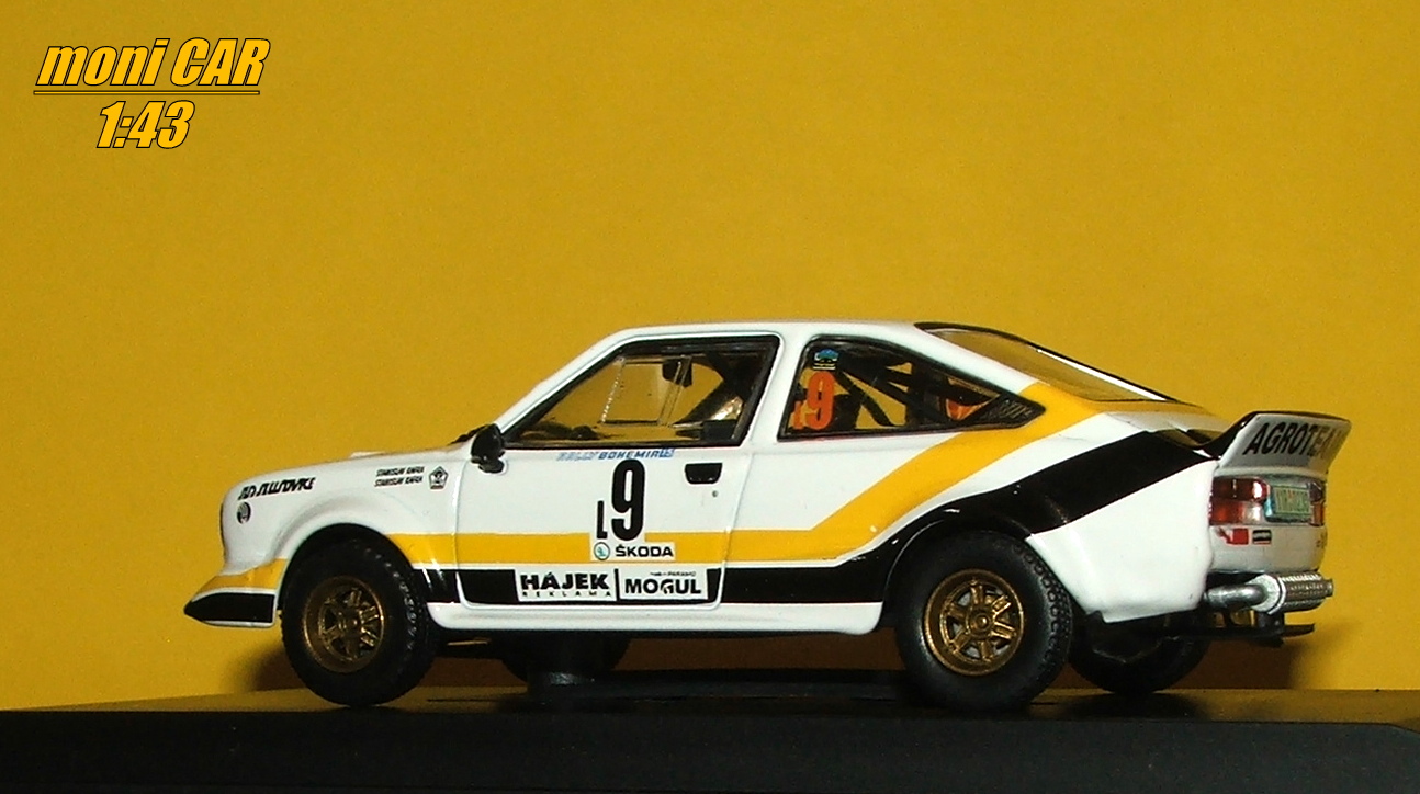 ŠKODA MTX 160 RS "Bastard" (1:43) DeAGOSTINI