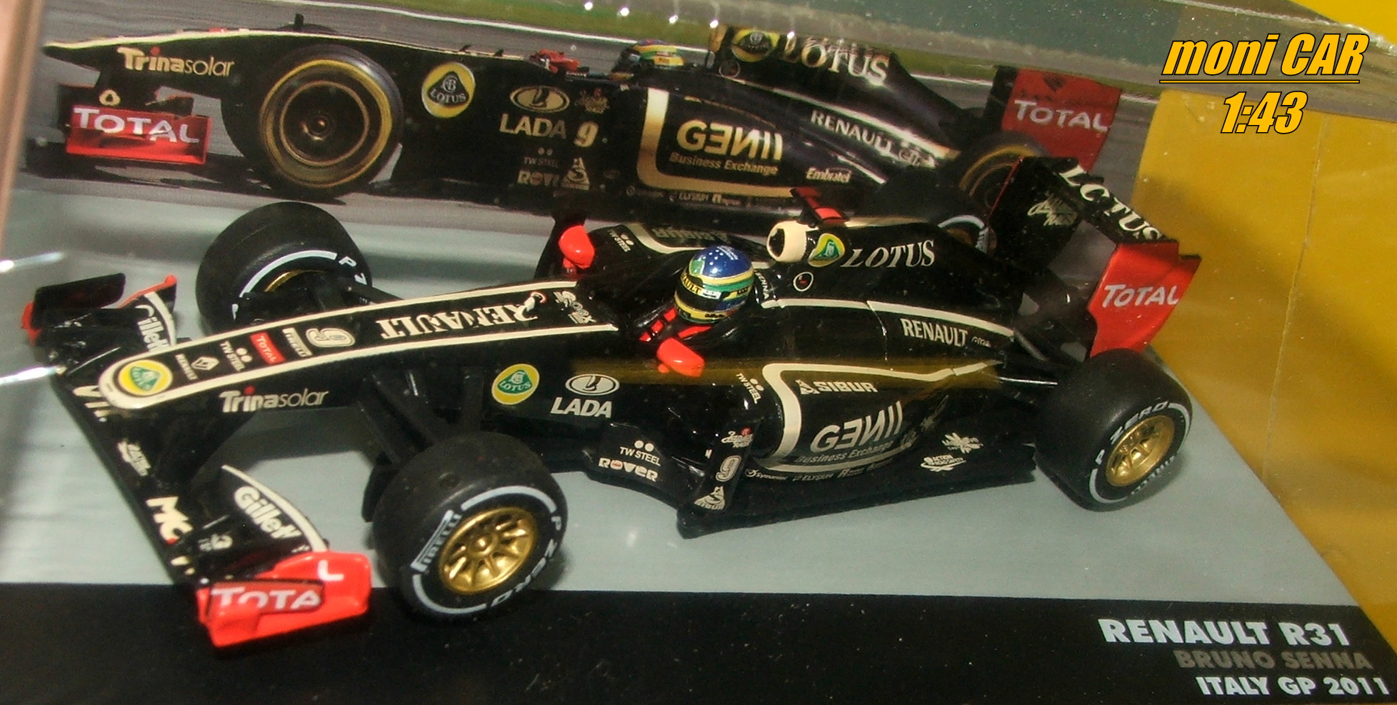 RENAULT R31 No.9 Bruno Senna 2011 (1:43) Altaya/IXO