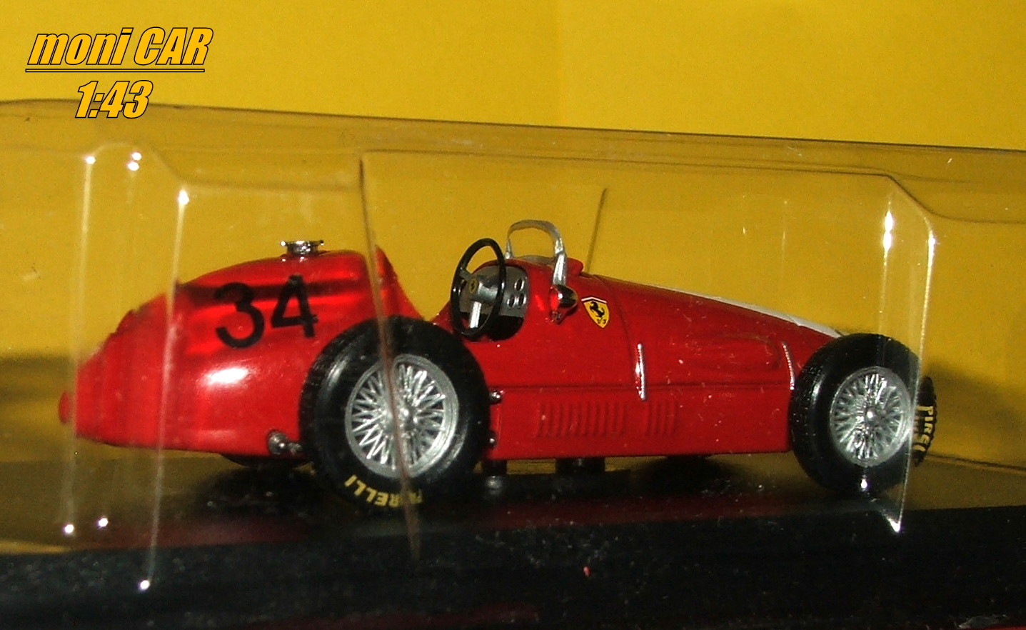 FERRARI 500 F2 No.34 Kurt Adolf - Ecuire Espadon - 1953 (1:43) Altaya/IXO