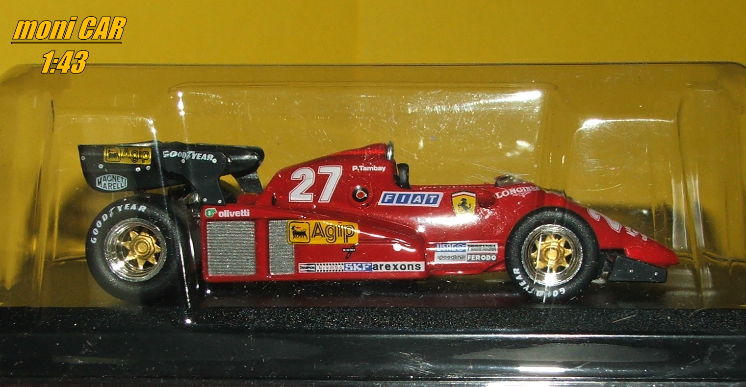 FERRARI 126 C2B No.27 Patrick Tambay 1983 (1:43) Altaya/IXO