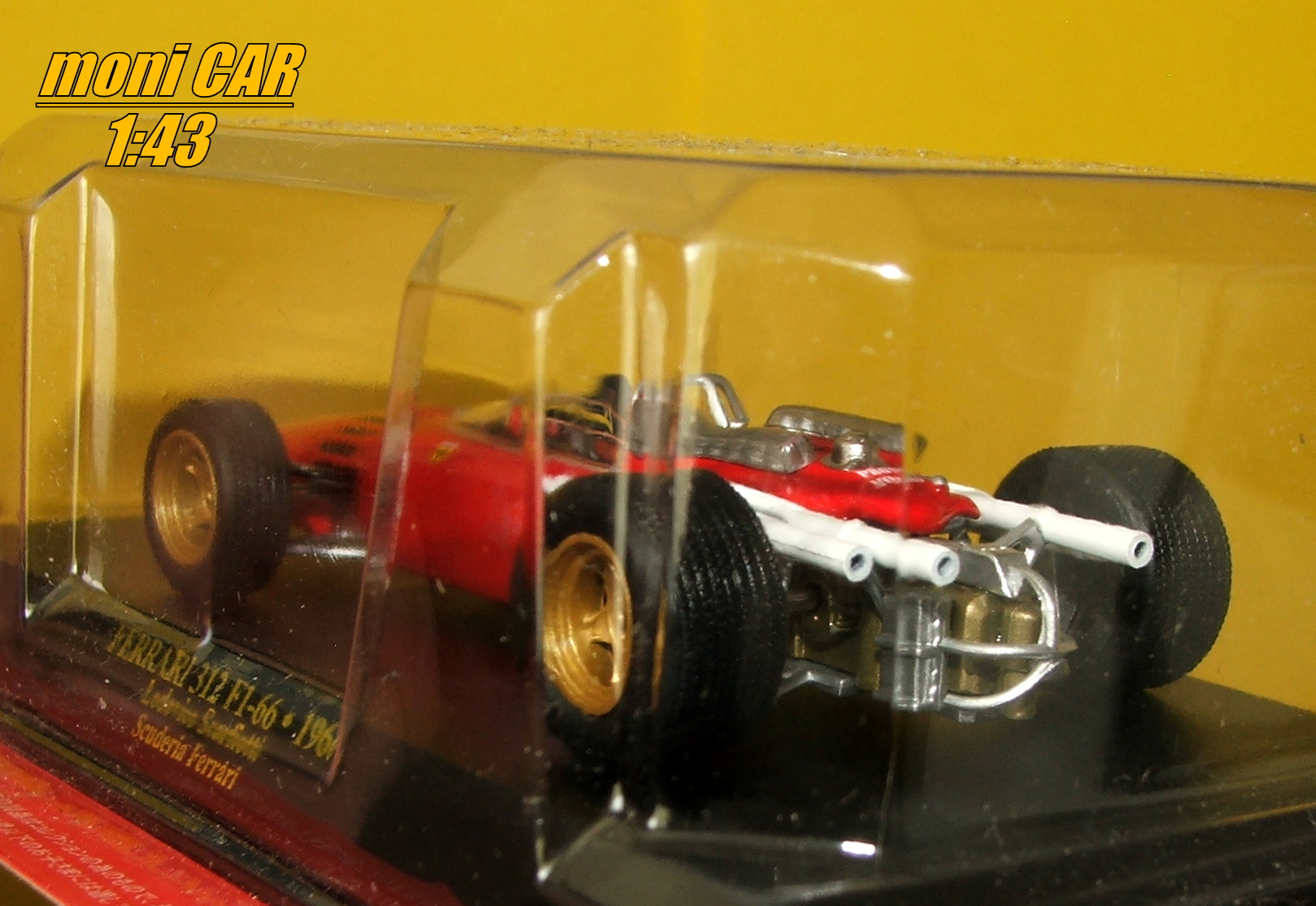 FERRARI 312 F1-66 No.6 Lodovico Scarfiotti - 1966 (1:43) Altaya/IXO