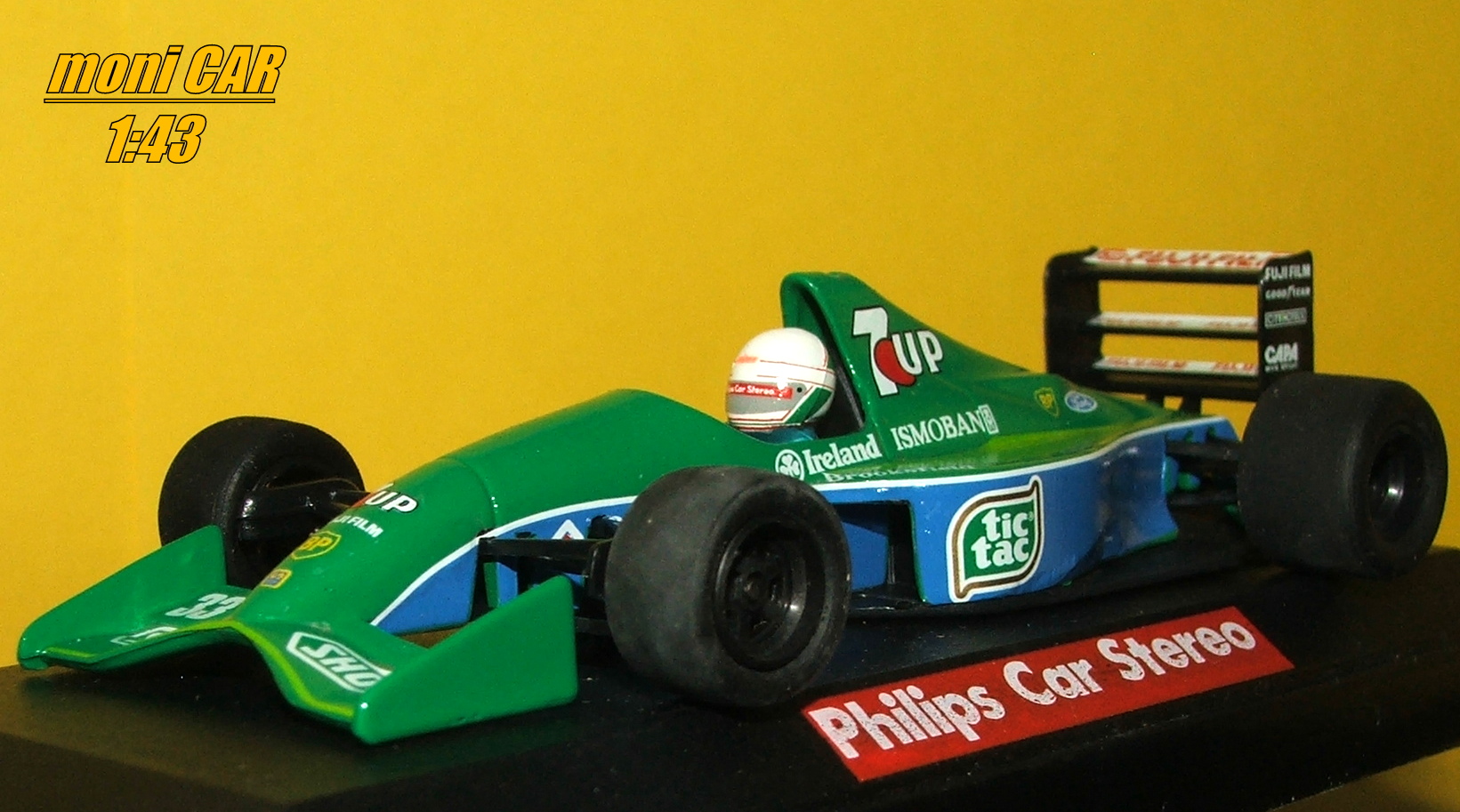 JORDAN Ford COSWORTH 191 No.33 Andrea de Cesaris F1 1991 (1:43) ONYX