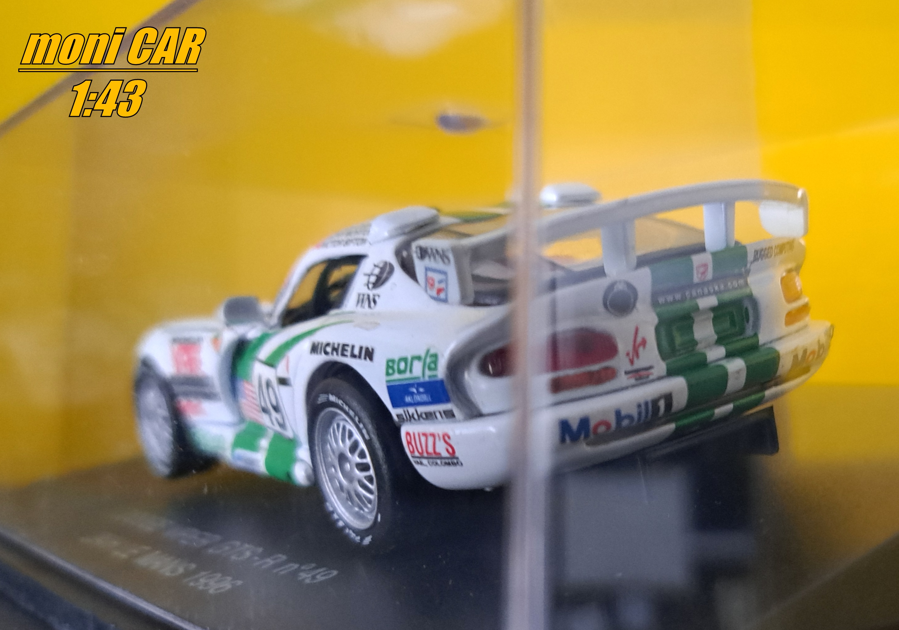 DODGE Viper GTS-R No.49 Alain Cudini - John Morton - Victor Sifton - 24 H Le Mans 1996 (1:43) UH EAGLE´S RACE