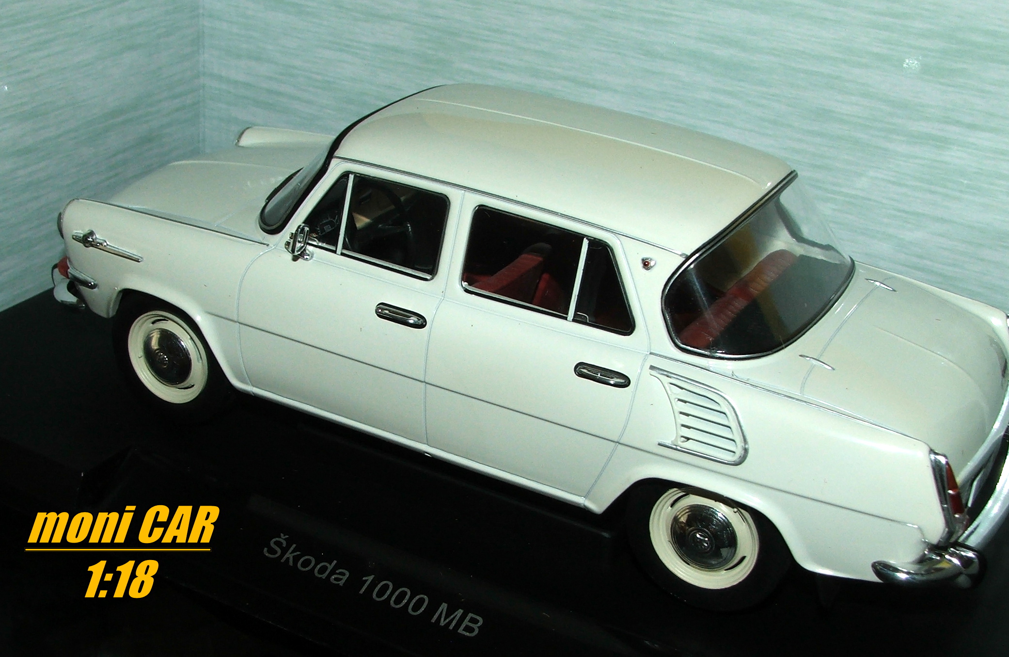 ŠKODA 1000 MB - biela (1:18) MODEL CAR GROUP (MCG)