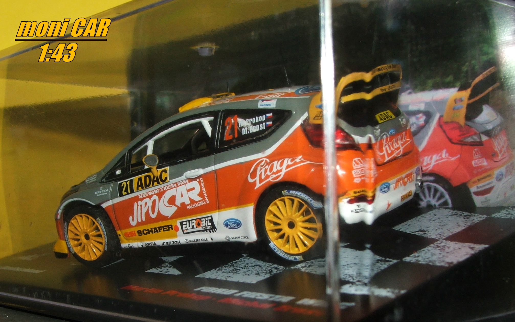 FORD Fiesta WRC No.21 Martin Prokop - Michal Ernst  31. ADAC Rallye Deutschland 2013 (1:43) deAgostini
