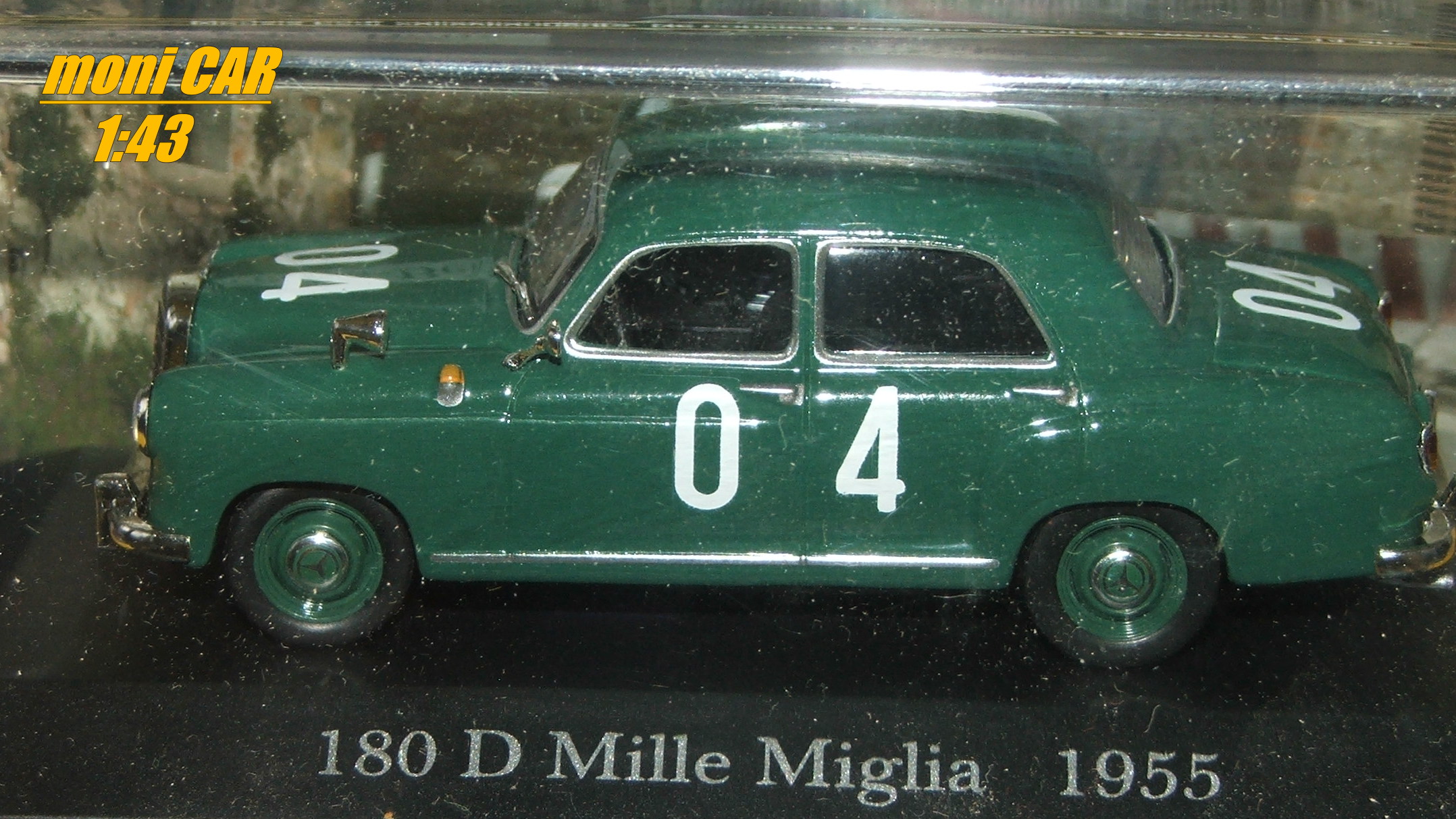 MERCEDES-BENZ 180 D H. Retter-W. Lacher 1955 (1:43) DeAgostini