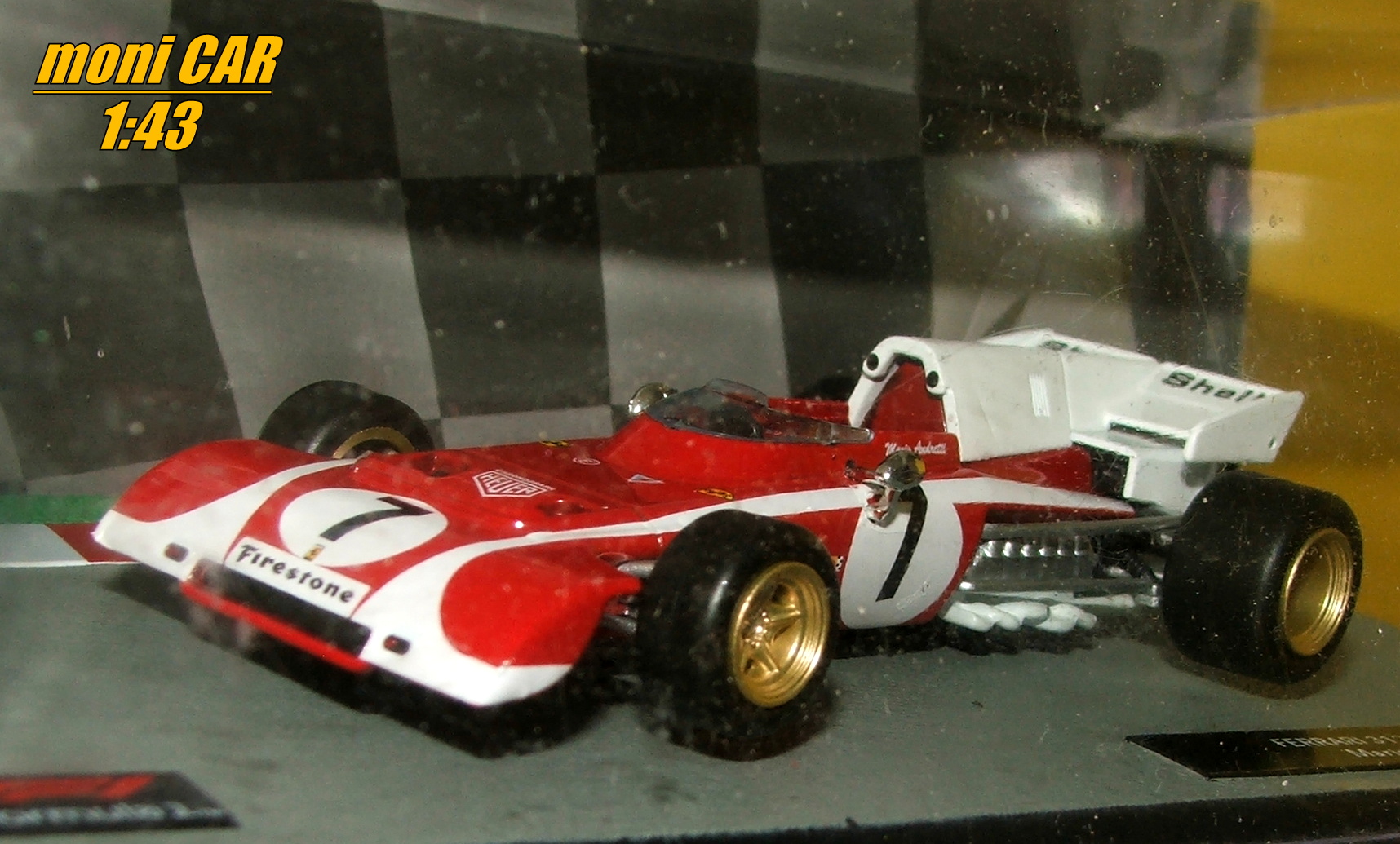FERRARI 312 B2 No.7 - Mario Andretti F1 - 1972 (1:43) Altaya/IXO