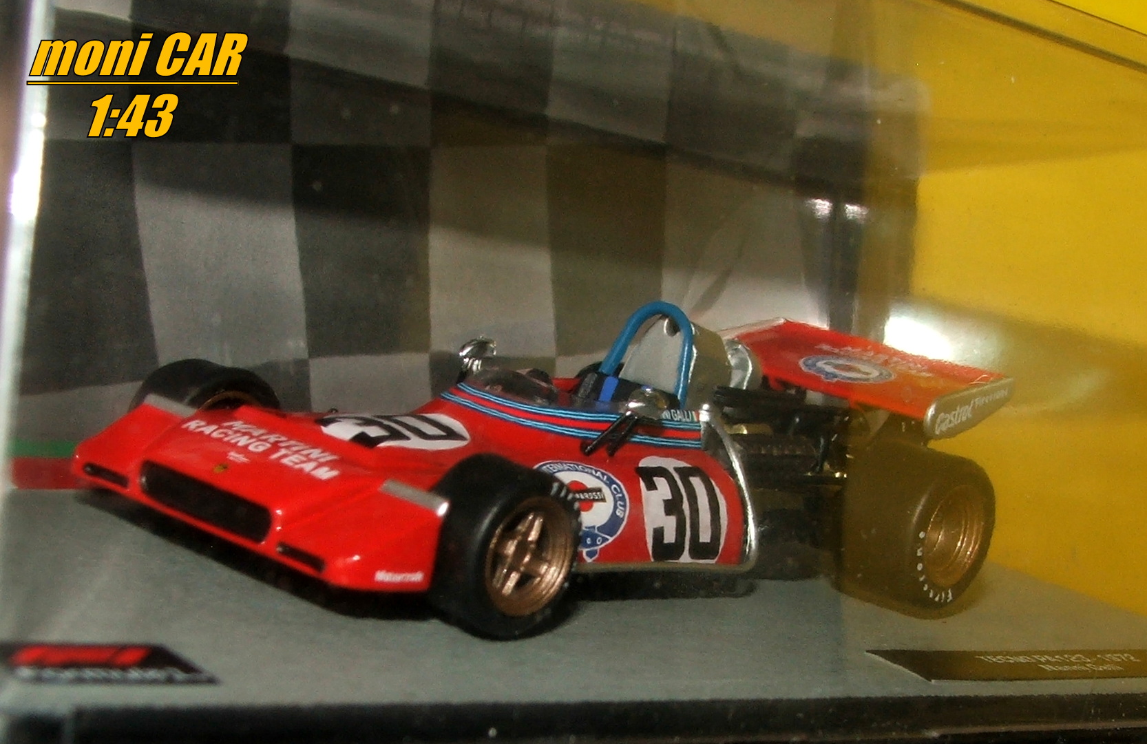 TECNO PA123 No.30 - Nanni Galli F1 1972 (1:43) Altaya/IXO
