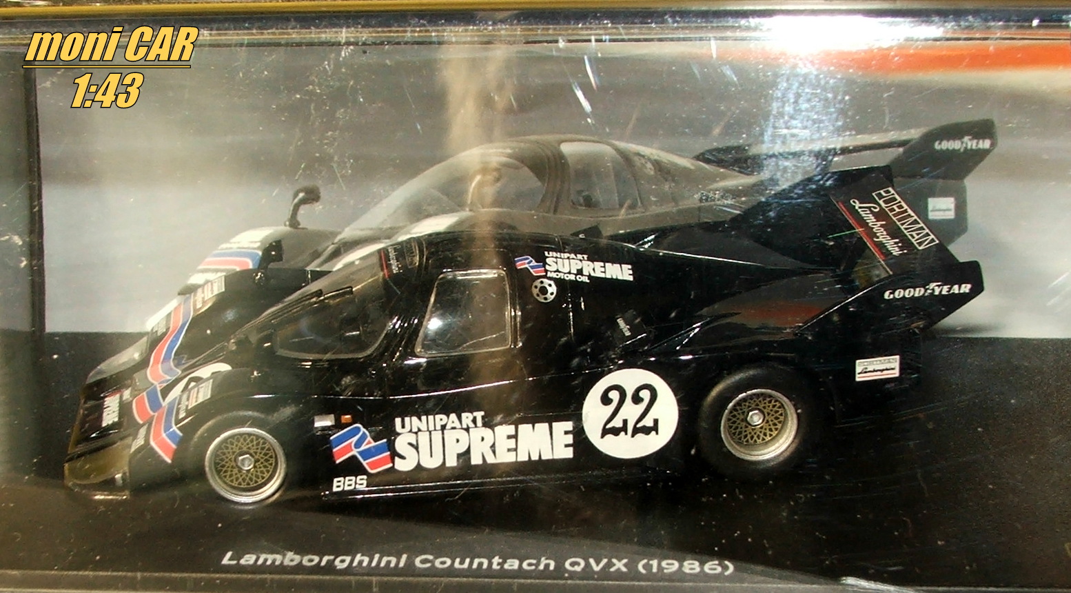 LAMBORGHINI Countach QVX No.22 - Tiff Needell - 500km Kyalami 1986 (1:43) Altaya/IXO