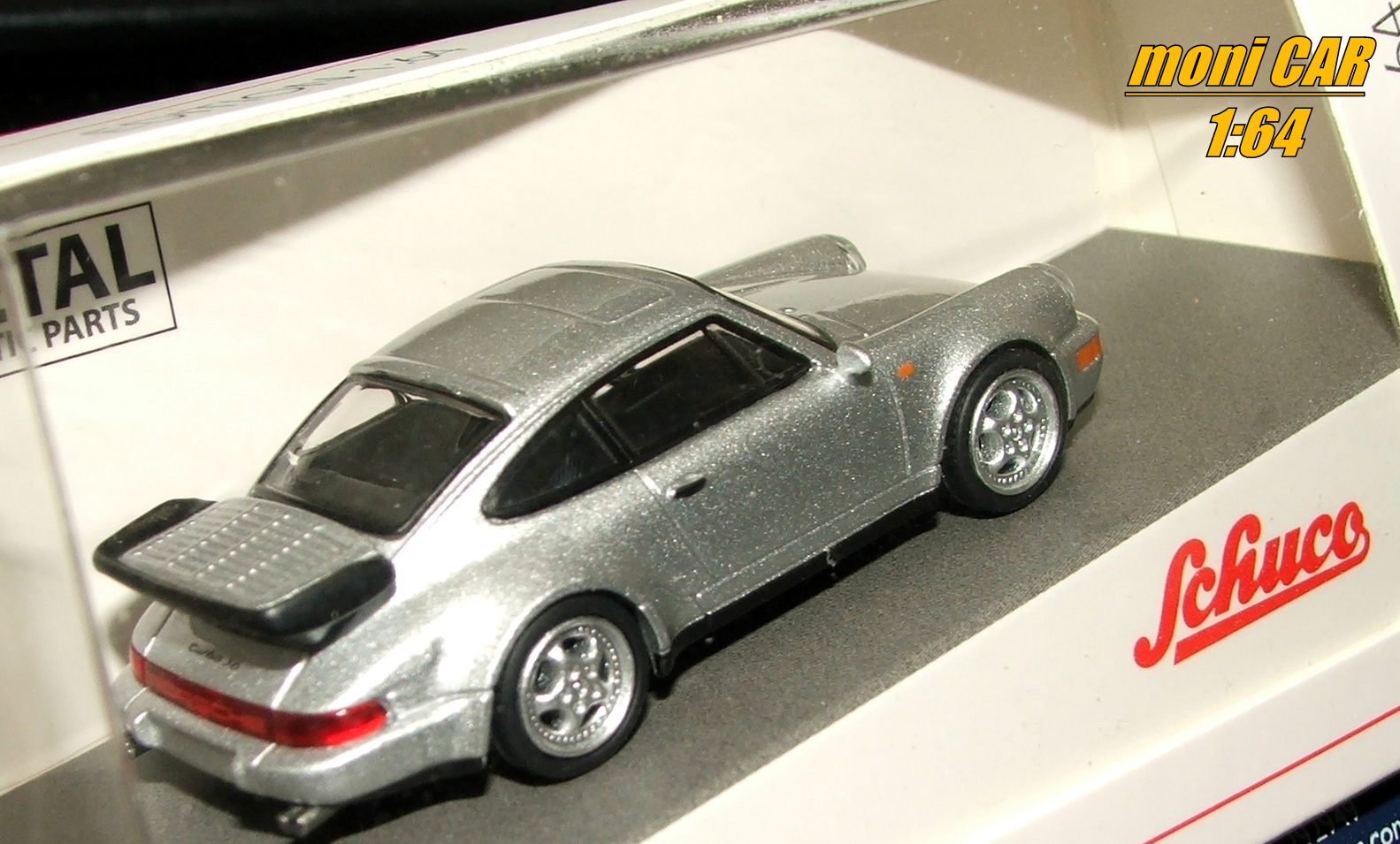 PORSCHE 911 Turbo 3.6 silber (1:64) SCHUCO Edition 1:64