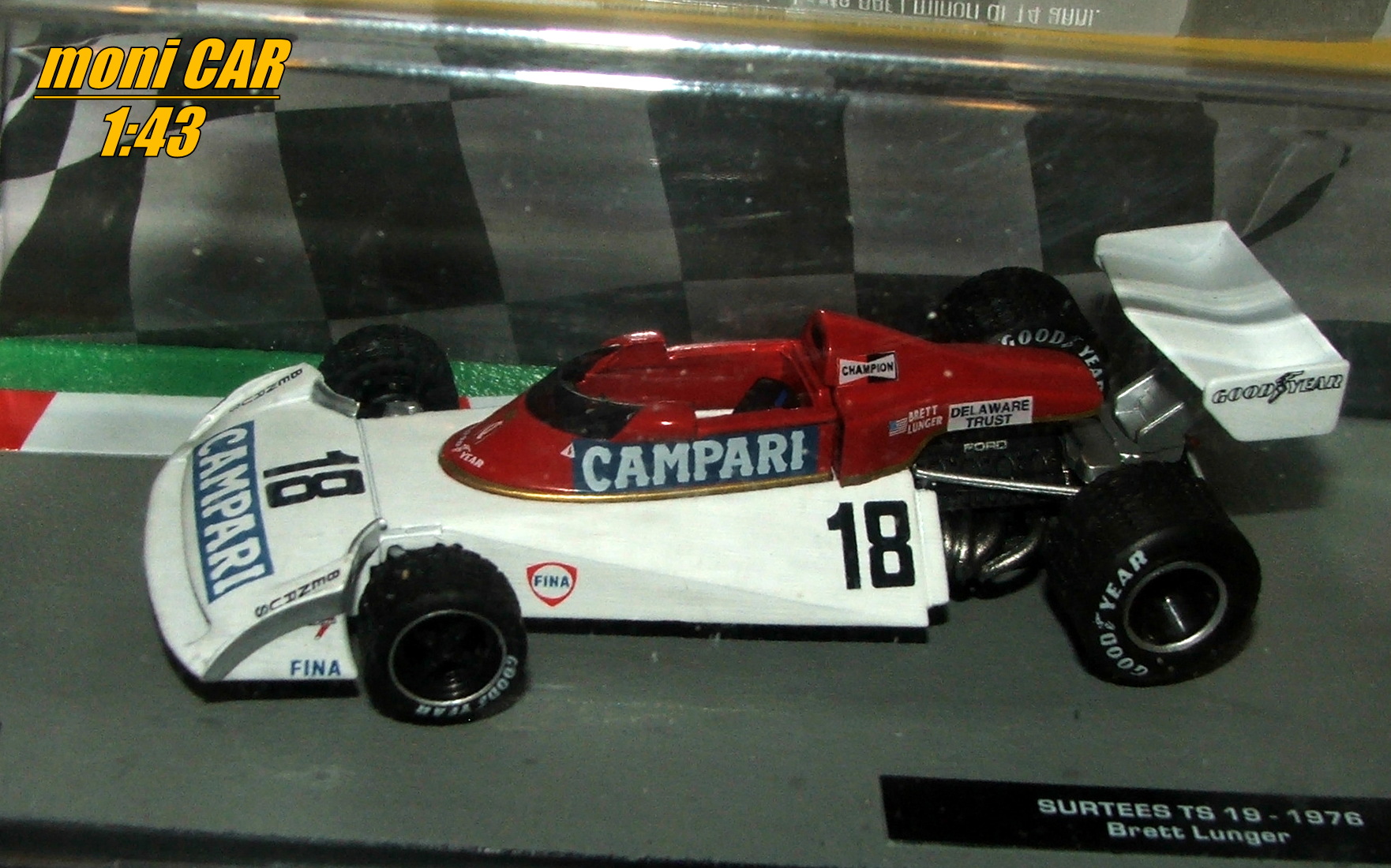 SURTEES TS19 No.18 - Brett Lunger - F1 - 1976 (1:43) Altaya/IXO