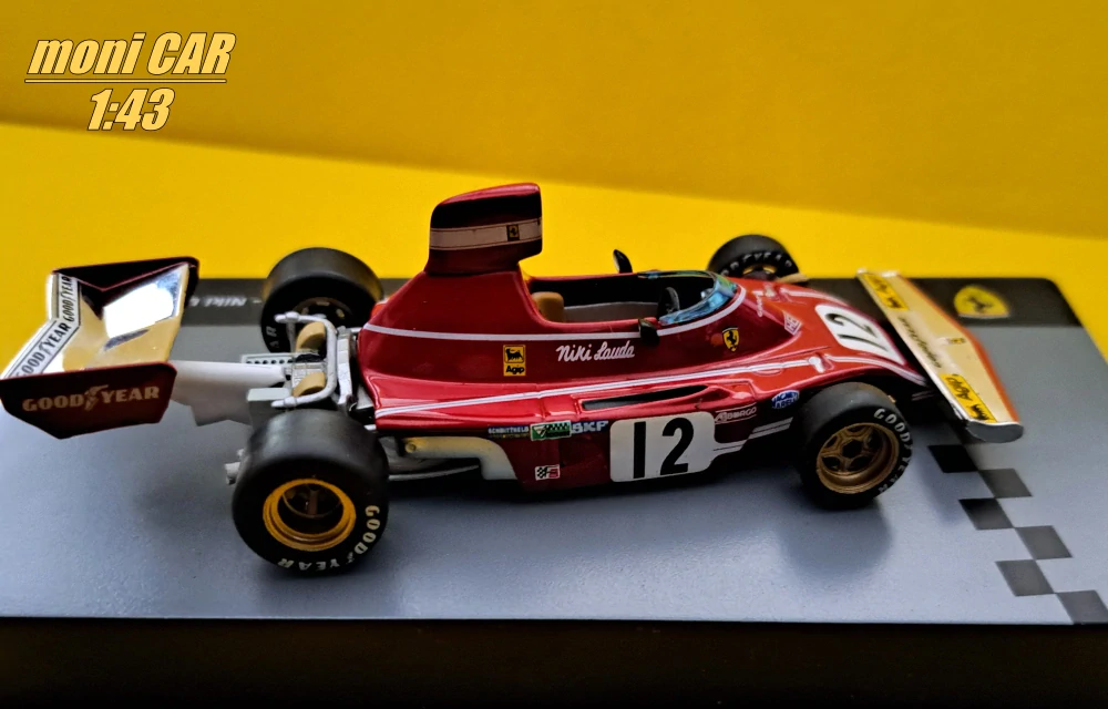 FERRARI 312 B3-74 No.12 - Niki Lauda 1974 (1:43) Altaya/IXO