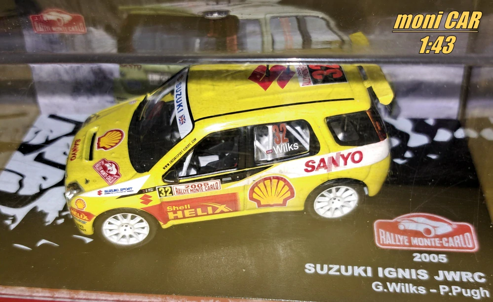 SUZUKI Ignis JWRC No.32 - G. Wilks - P. Pugh - Rallye Monte Carlo 2005 (1:43) Altray/IXO