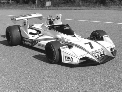 TAMEO KITS TMK 312 Brabham Alfa Romeo BT 45 Press Version 1975 (built 1:43)