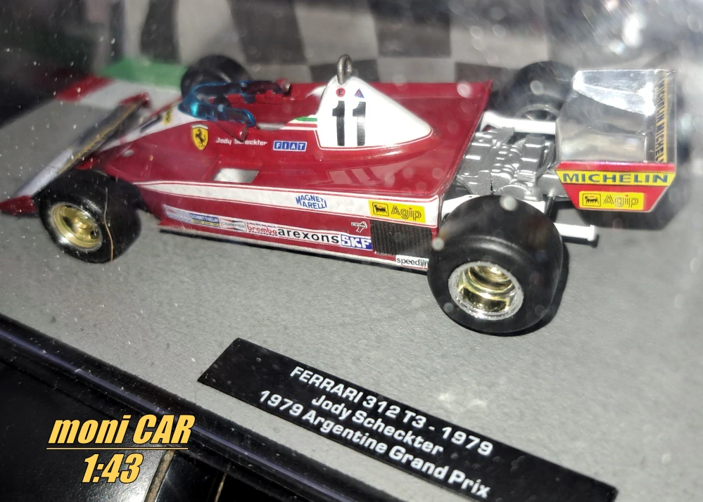 FERRARI 312 T3 No.11 - Jody Scheckter - Argentina Grand Prix 1979 (1:43) Altaya/IXO