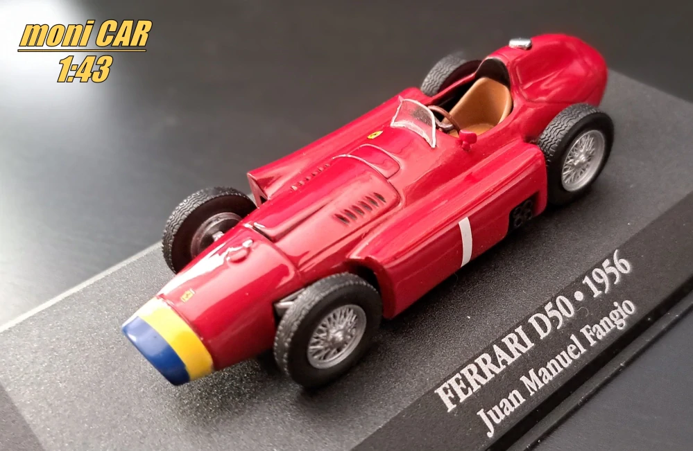 Ferrari D50 "Weltmeister" No.1 - Juan Manuel Fangio - F1 1956 (1:43) ATLAS