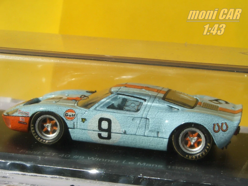 FORD GT 40 No.9 Winner Le Mans 1968 P. Rodriguéz/L. Binchi (1:43) SPARK/Edicola