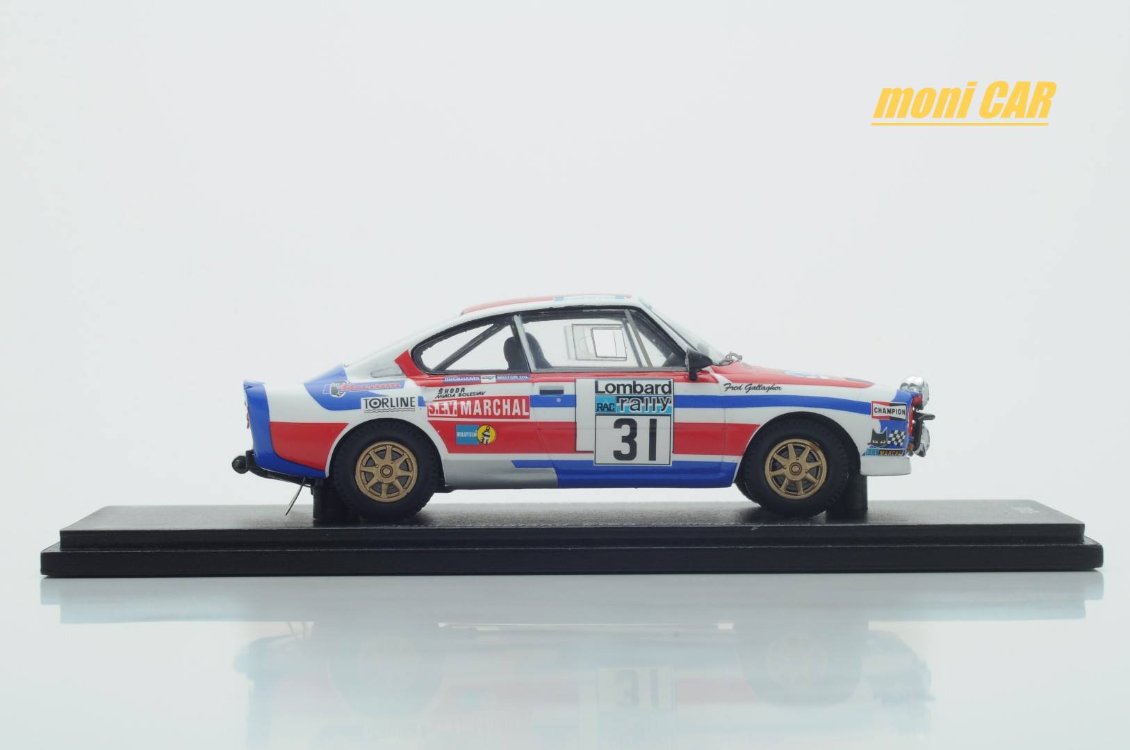 FOX18 Škoda 130 RS Škoda 130 RS - Lombard RAC Rally 1976 - Haugland - Gallagher (1:43)