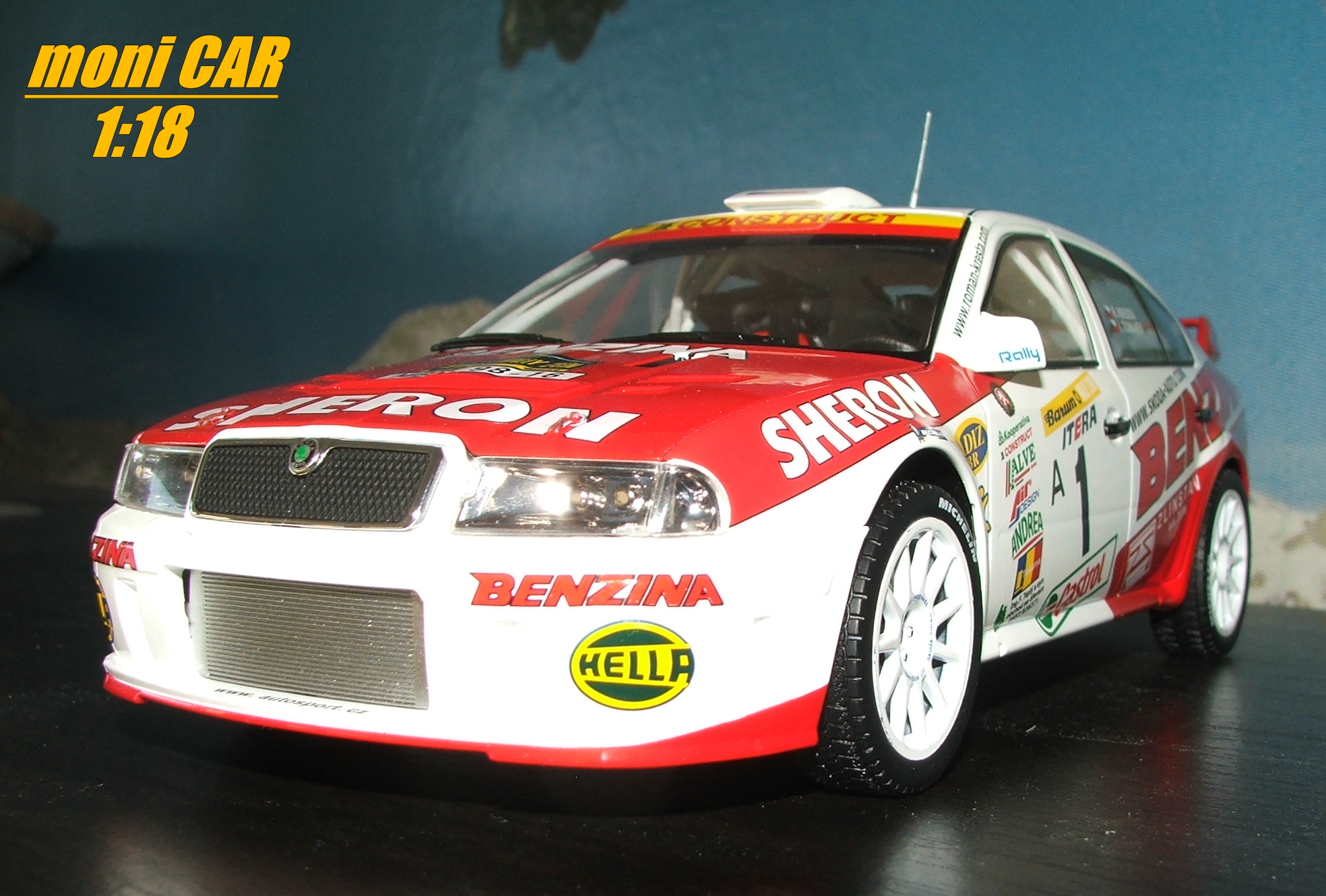 ŠKODA Octavia WRC EVO 3 No.1 R. Kresta / J. Tománek Barum Rally Zlín 2002 (1:18) FOX18
