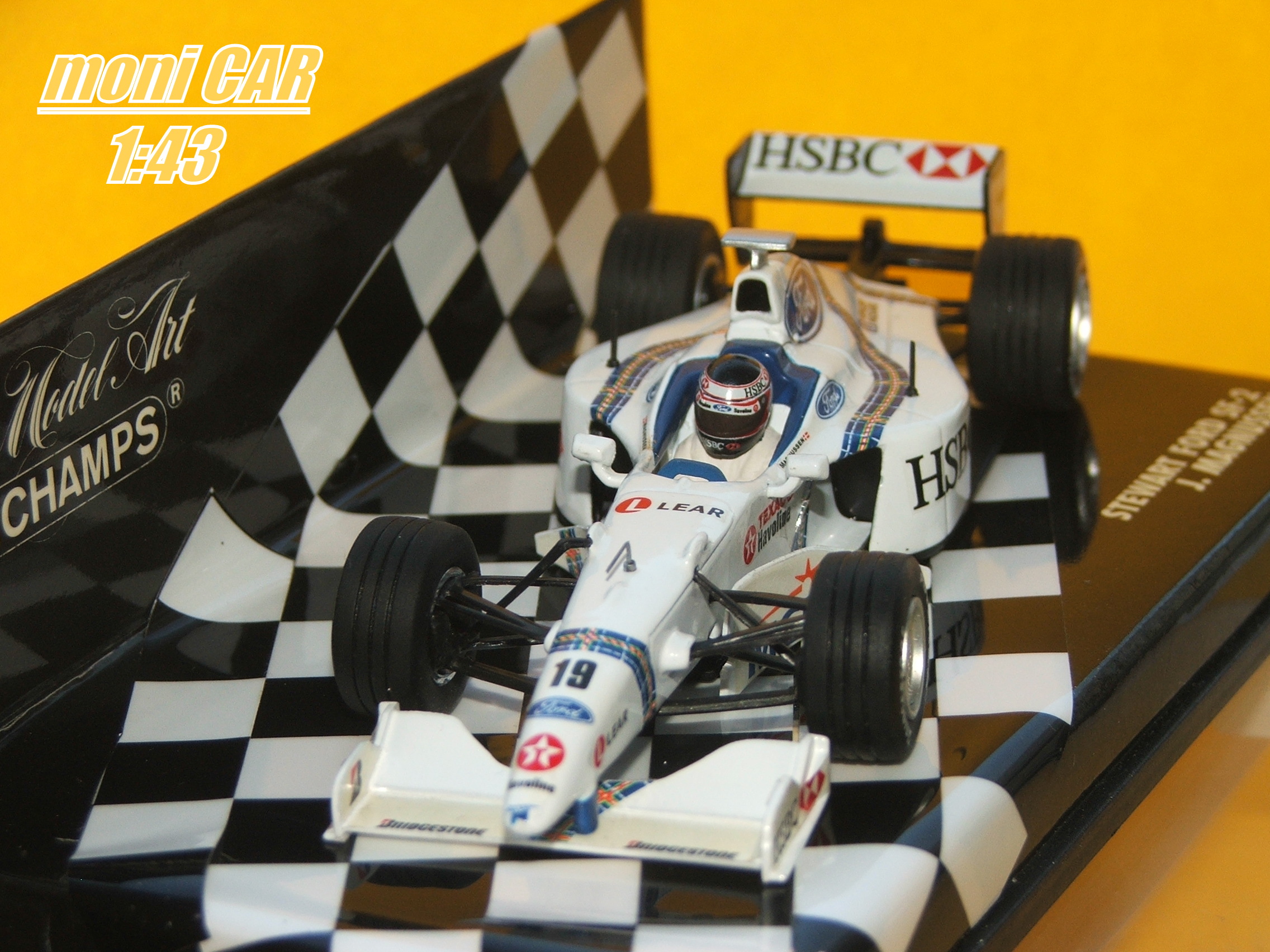 STEWART Ford SF-2 No.19 - J. Magnussen 1998 (1:43) MINICHAMPS