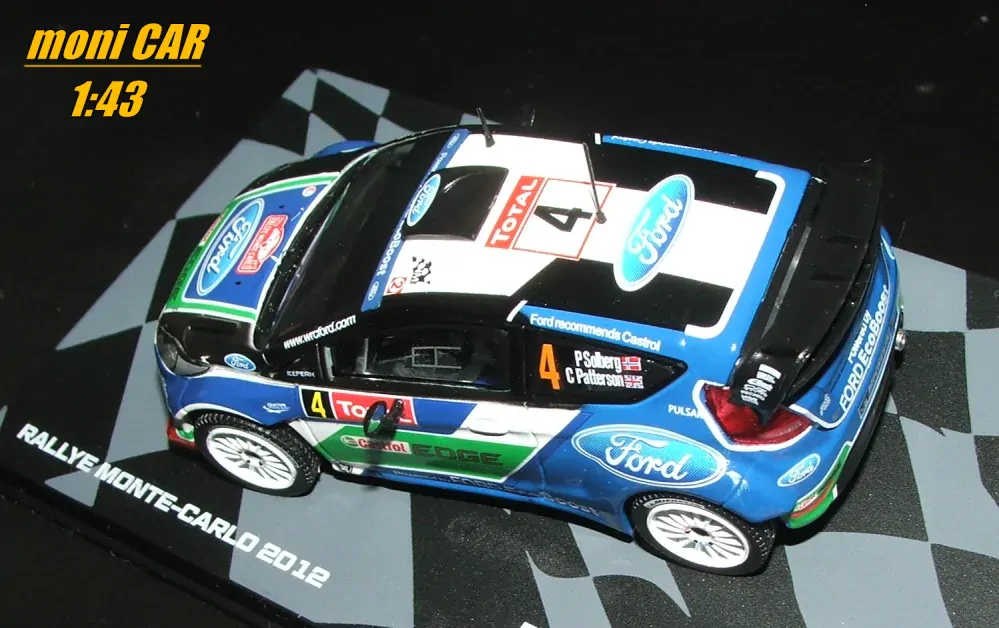 FORD Fiesta RS WRC No.4 - P. Solberg - C. Patterson Rally Monte Carlo 2012 (1:43) Altaya/IXO