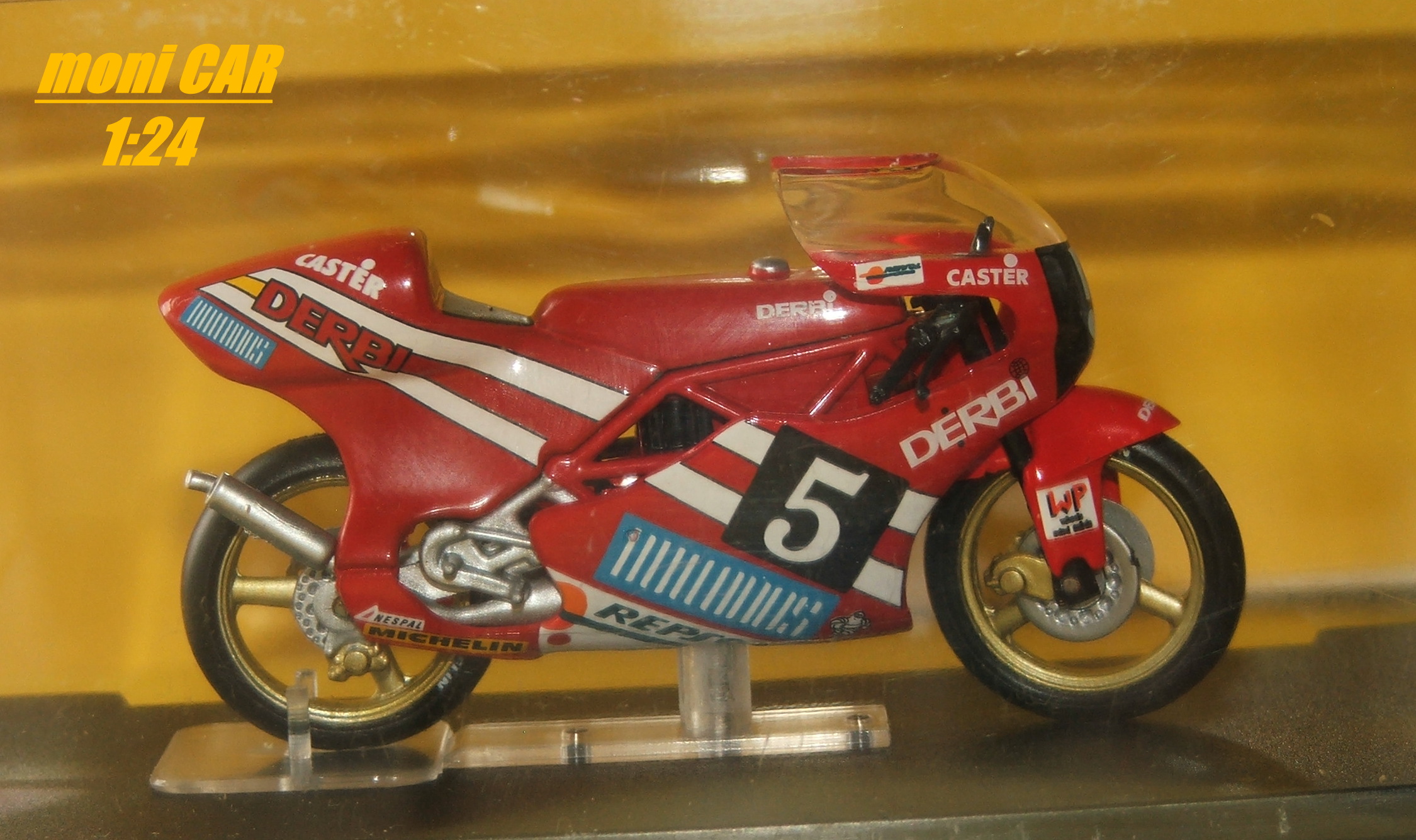 DERBI 125GP No.5 - Jorge Martinez Asper 1988 (1:24) De Agostini