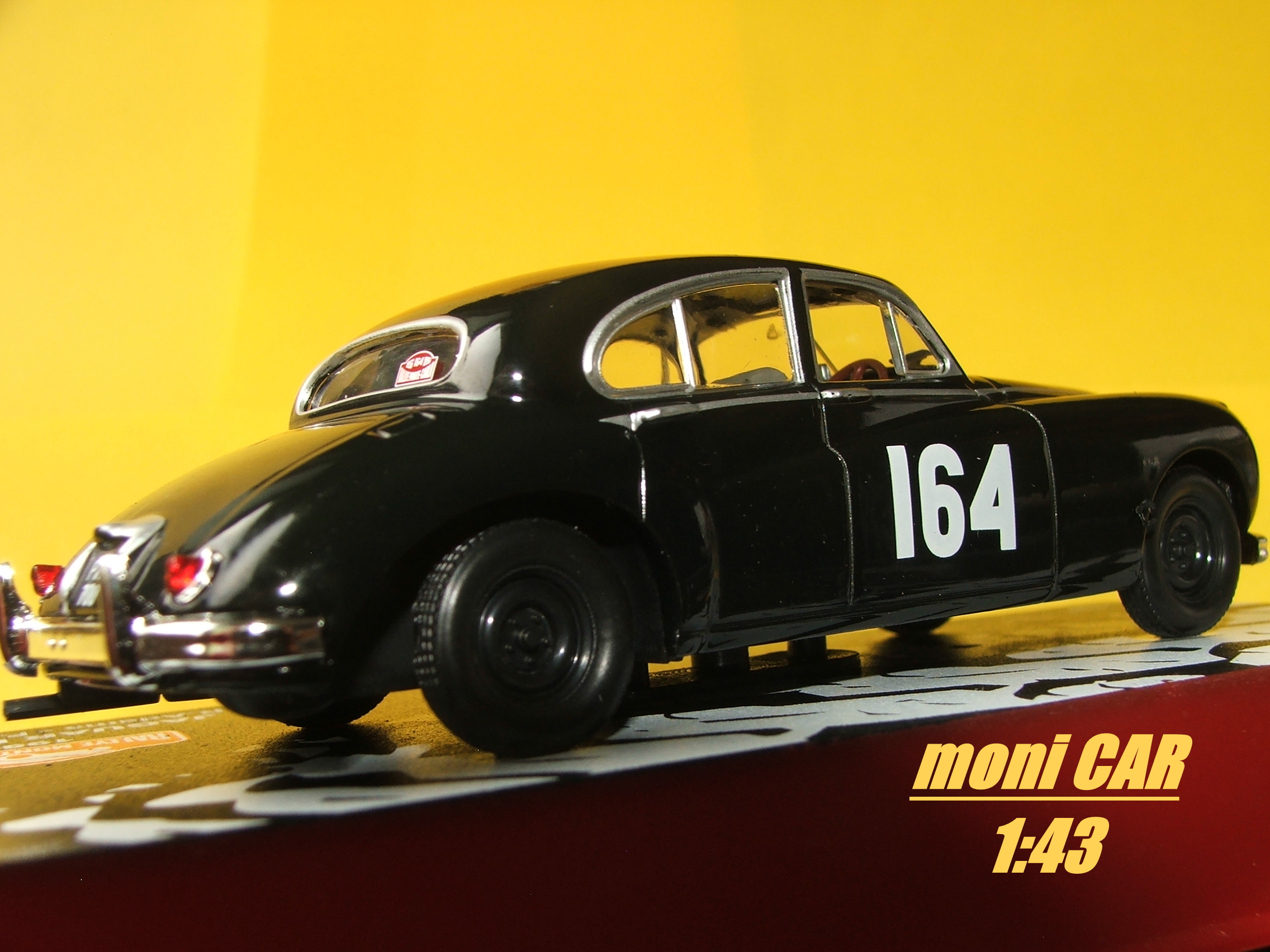 JAGUAR Mk VII No.164 Ronnie Adams - Frank Bigger Rally Monte Carlo 1956 (1:43) Altaya/IXO
