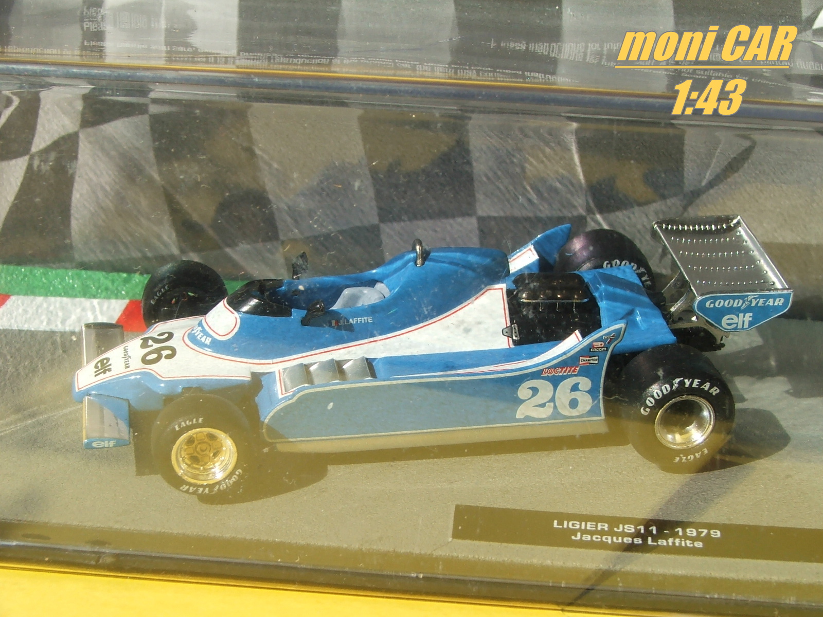 LIGIER JS11 No.26 Jacques Laffite 1979 (1:43) Altaya/IXO