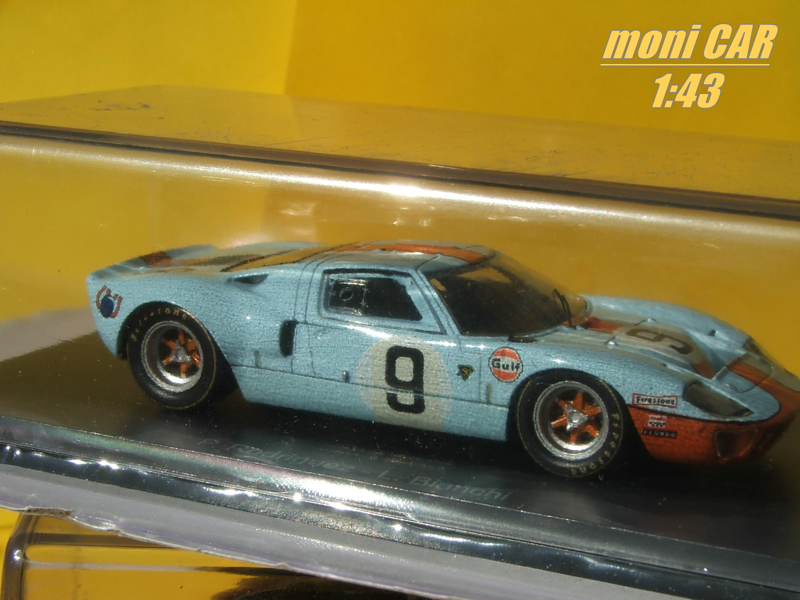 FORD GT 40 No.9 Winner Le Mans 1968 P. Rodriguéz/L. Binchi (1:43) SPARK/Edicola