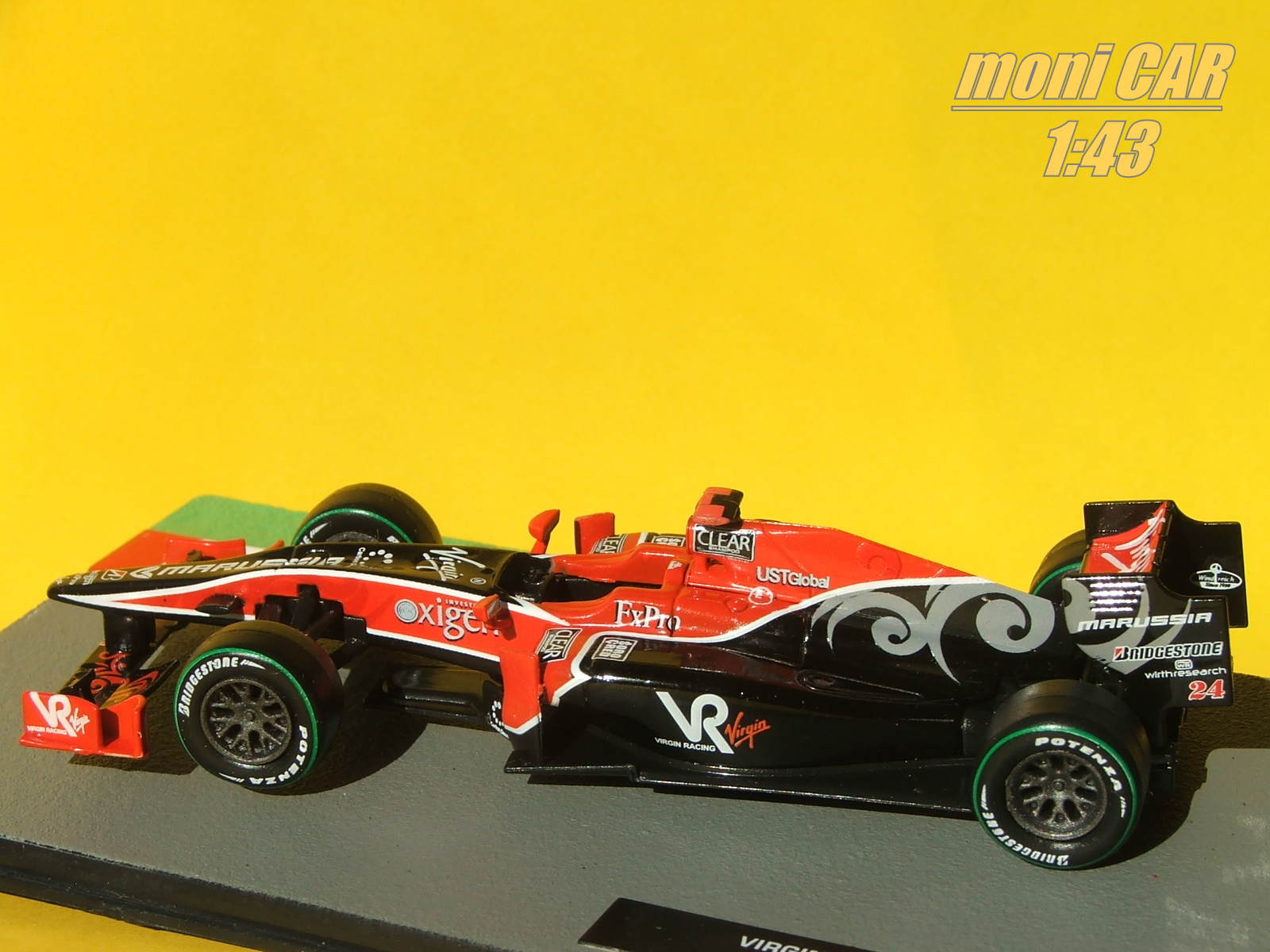 VIRGIN VR-01 No.24 Timo Glock 2010 (1:43) Altaya/IXO