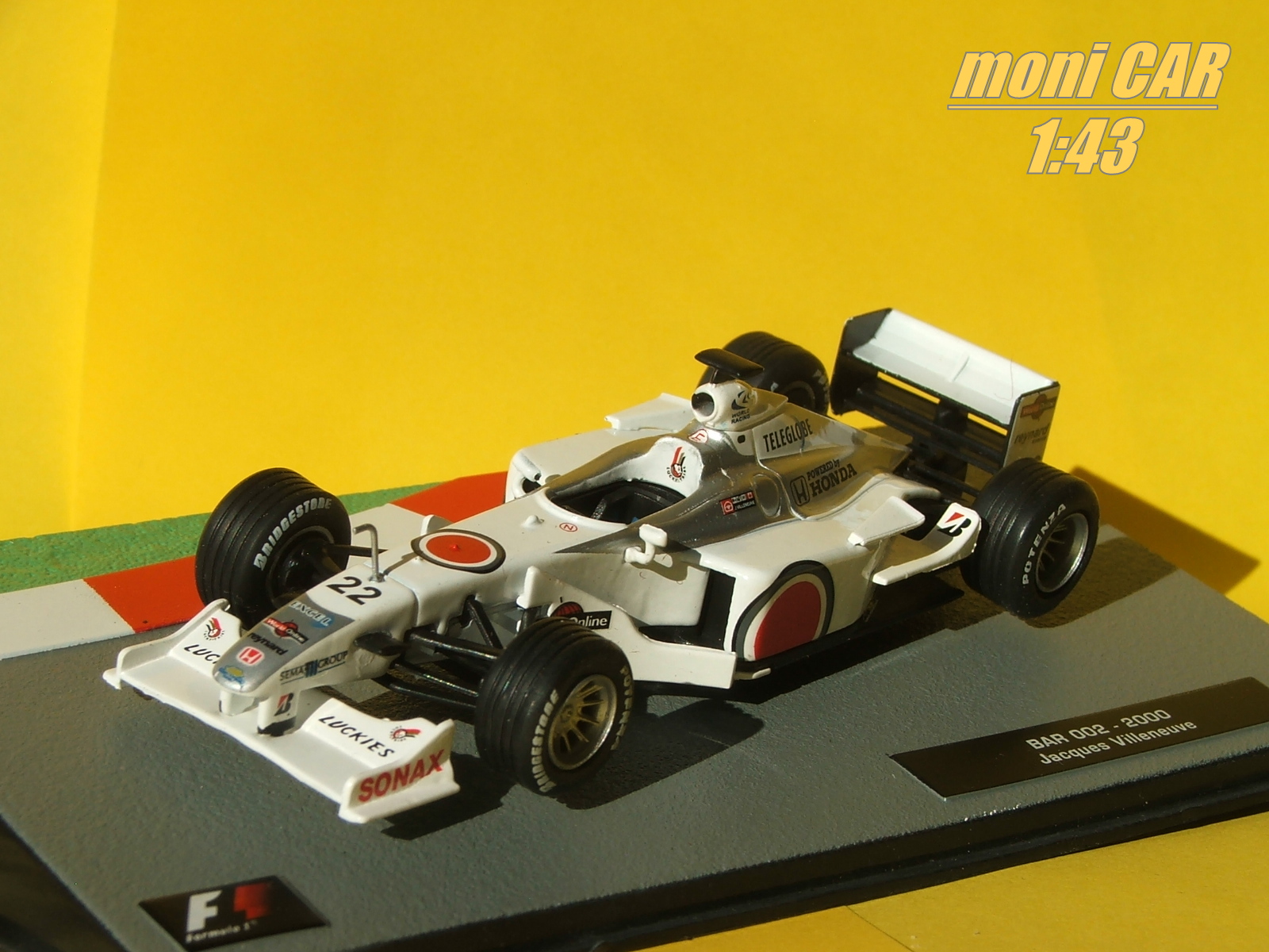 BAR 002 No.22 Jacques Villeneuve 2000 (1:43) Altaya/IXO
