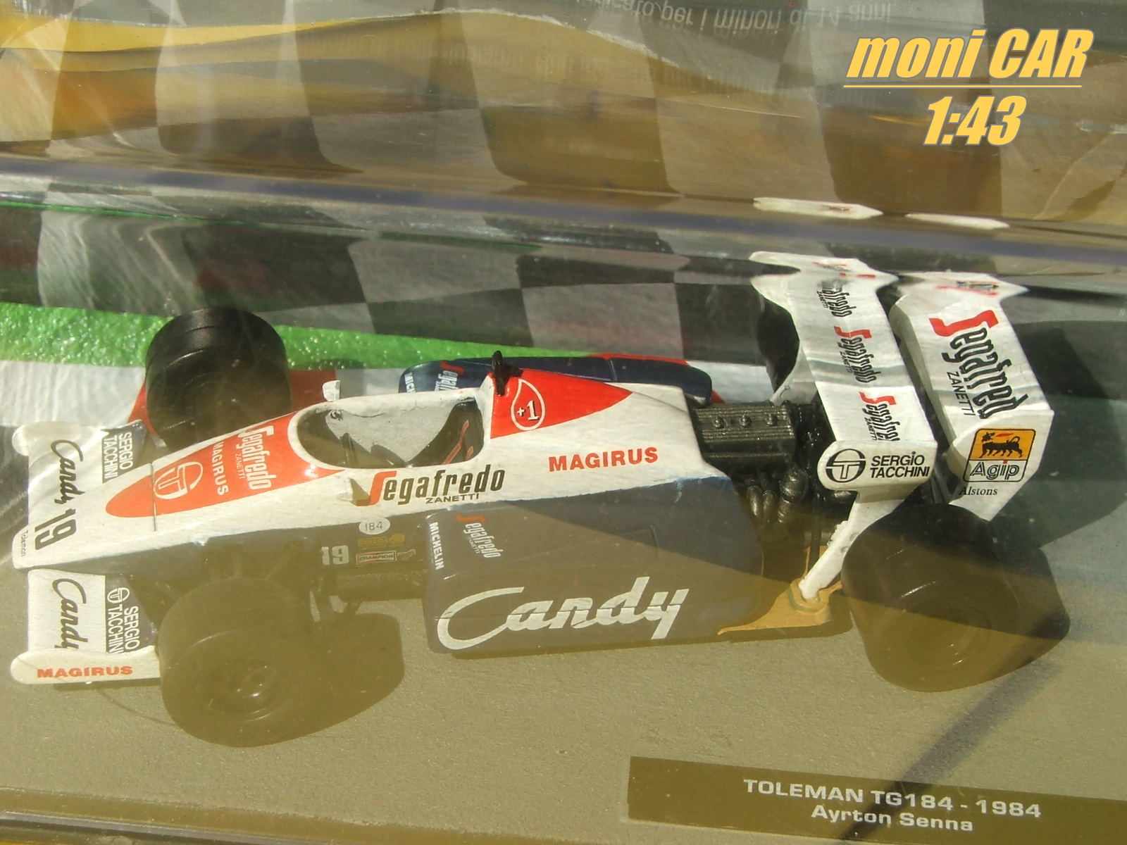 TOLEMAN TG184 No.19 Ayrton Senna 1984 (1:43) Altaya/IXO