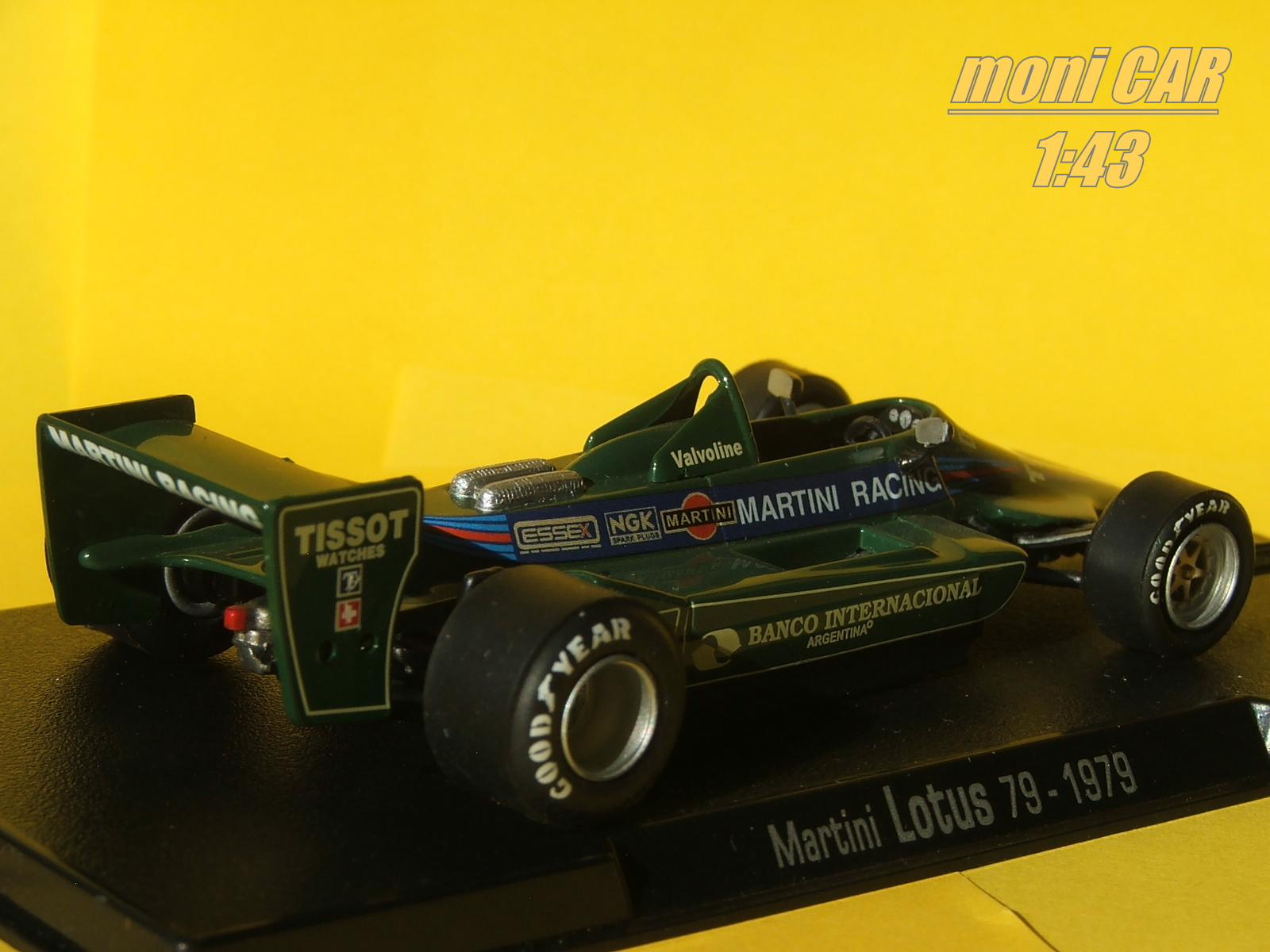 MARTINI Team LOTUS 79 No.2 Carlos Reutemann 2nd GP Argentina 1979 (1:43) ALTAYA/IXO