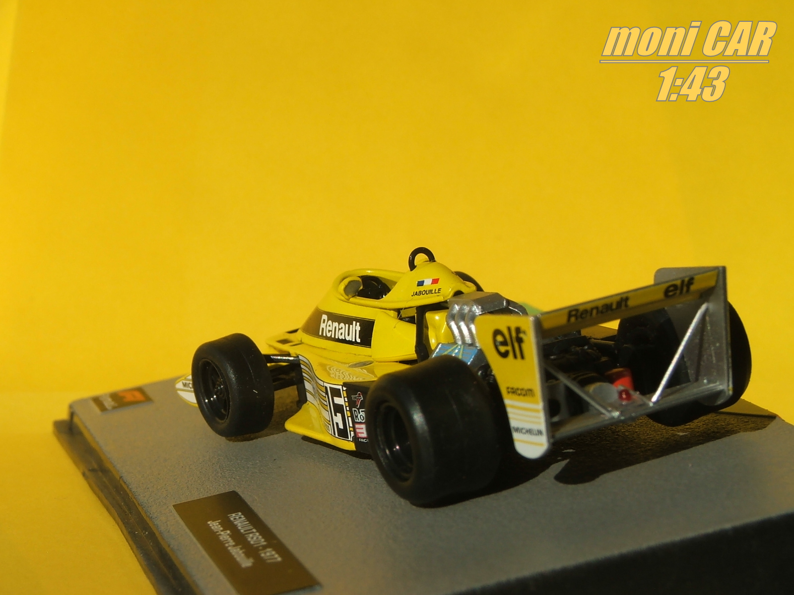 RENAULT RS01 No.15 Jean-Pierre Jabouille 1977 (1:43) Altaya/IXO
