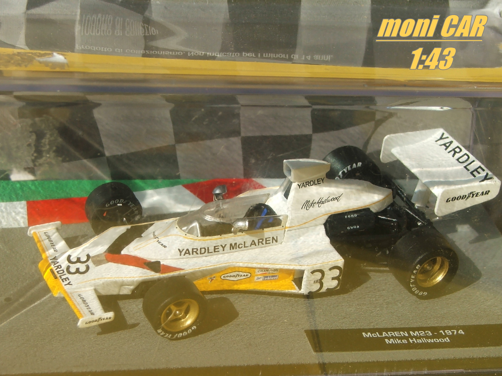 McLAREN M23 No.33 Mike Hailwood 1974 (1:43) Altaya/IXO