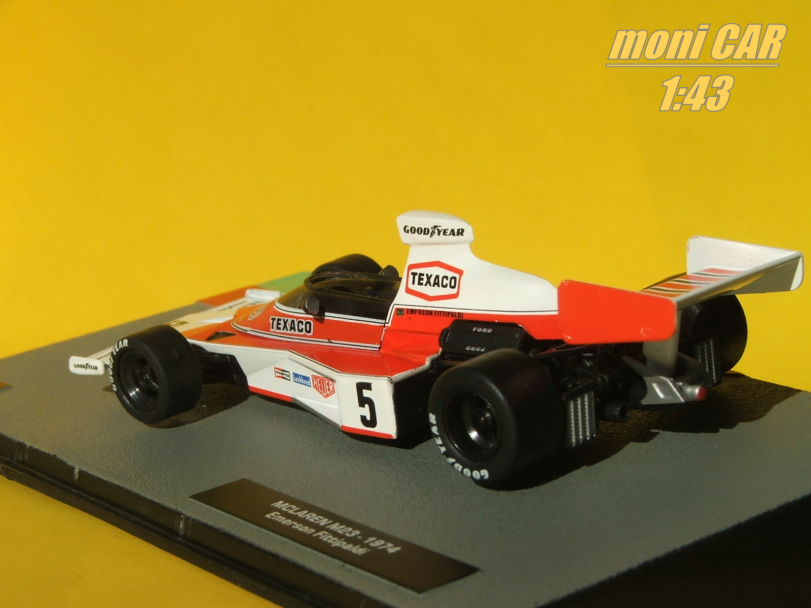 McLAREN M23 No.5 Emerson Fittipaldi 1974 (1:43) Altaya/IXO