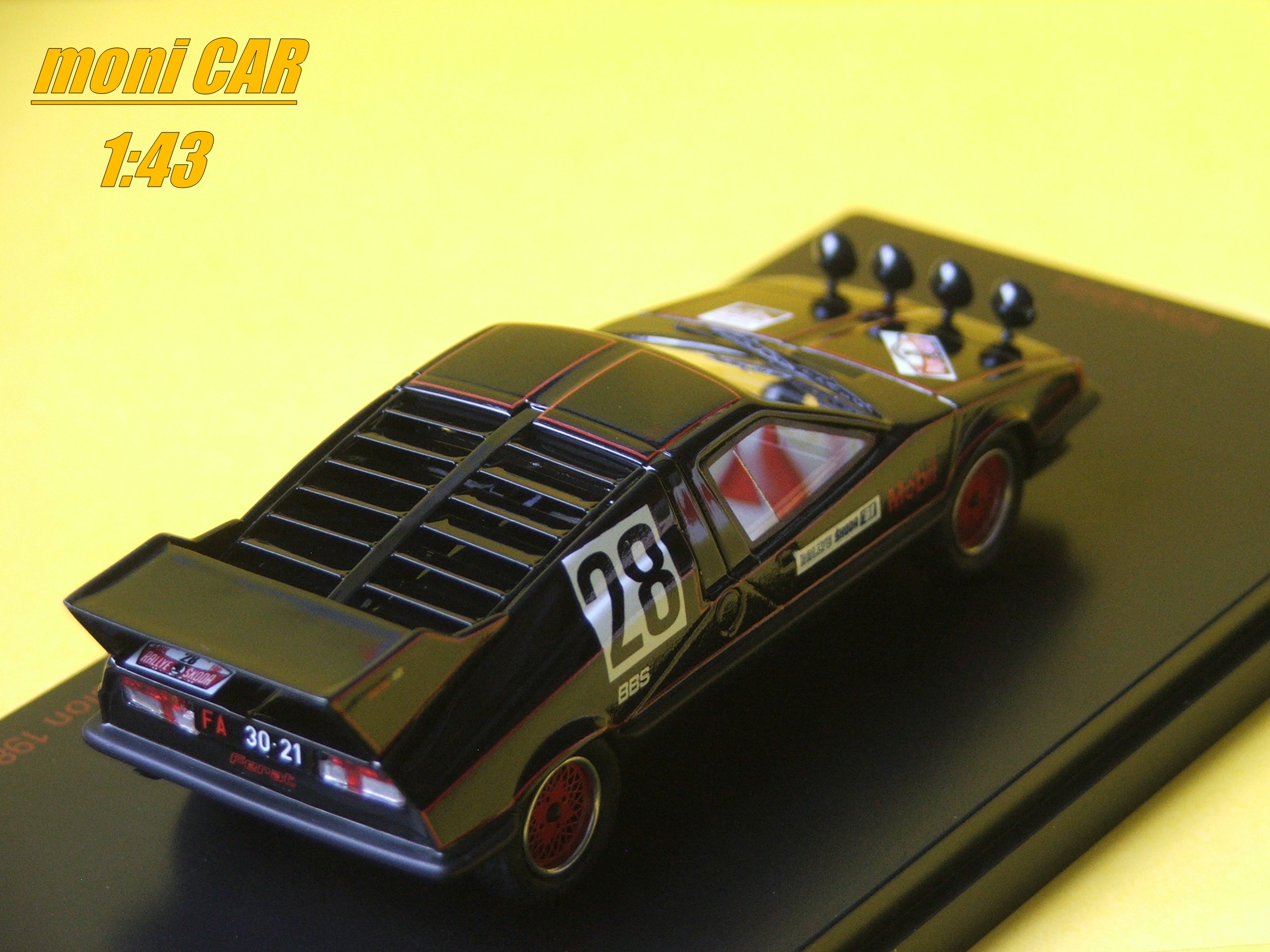 Škoda Supersport typ 724 FERAT 1981 No. 28 (1:43) FOX18