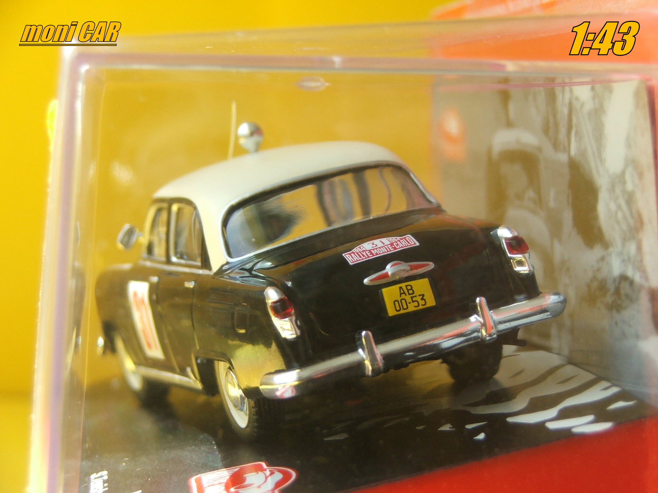 VOLGA M21 No.31 S. Tenishev - A. Dimitrievsky Rallye Monte Carlo 1964 (1:43) Altaya/IXO